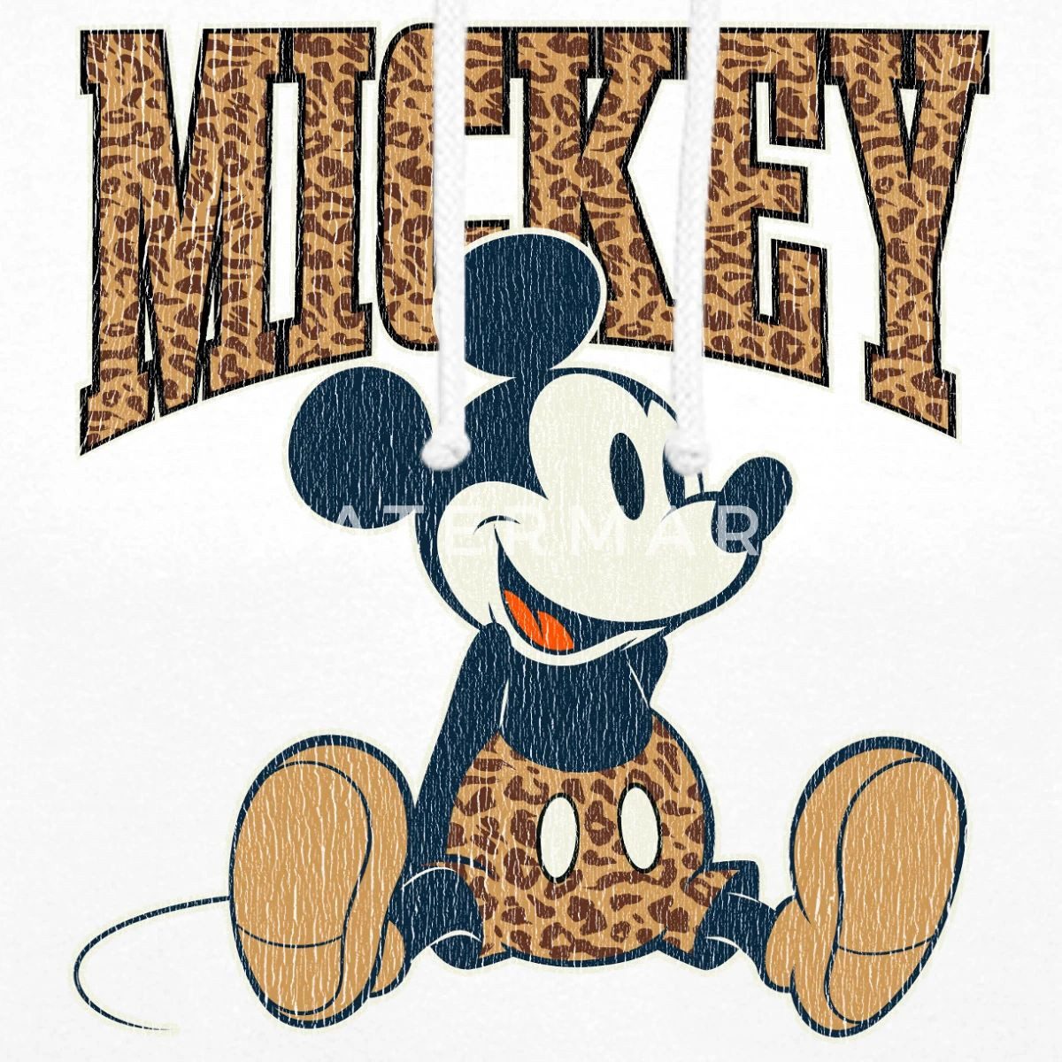 Spreadshirt Hoodie Mickey & Minnie Mickey Mouse Leo Look Unisex Hoodie (1-tlg)