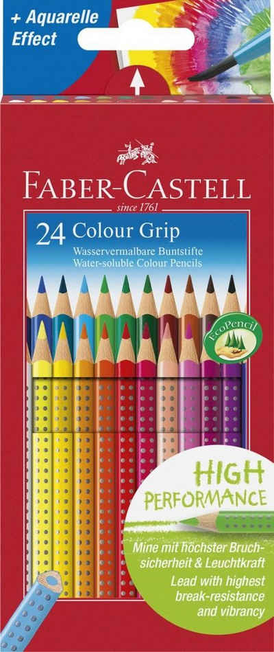 Faber-Castell Kugelschreiber »FABER-CASTELL Dreikant-Buntstifte Colour GRIP,«