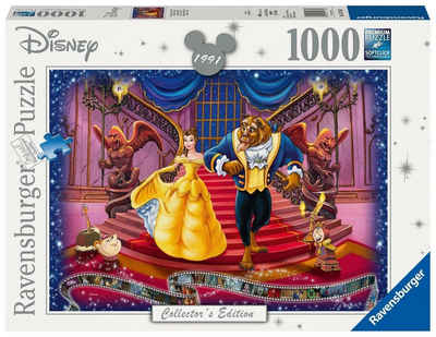 Ravensburger Puzzle Walt Disney: Die Schöne und das Biest. Puzzle 1000 Teile, 1000 Puzzleteile
