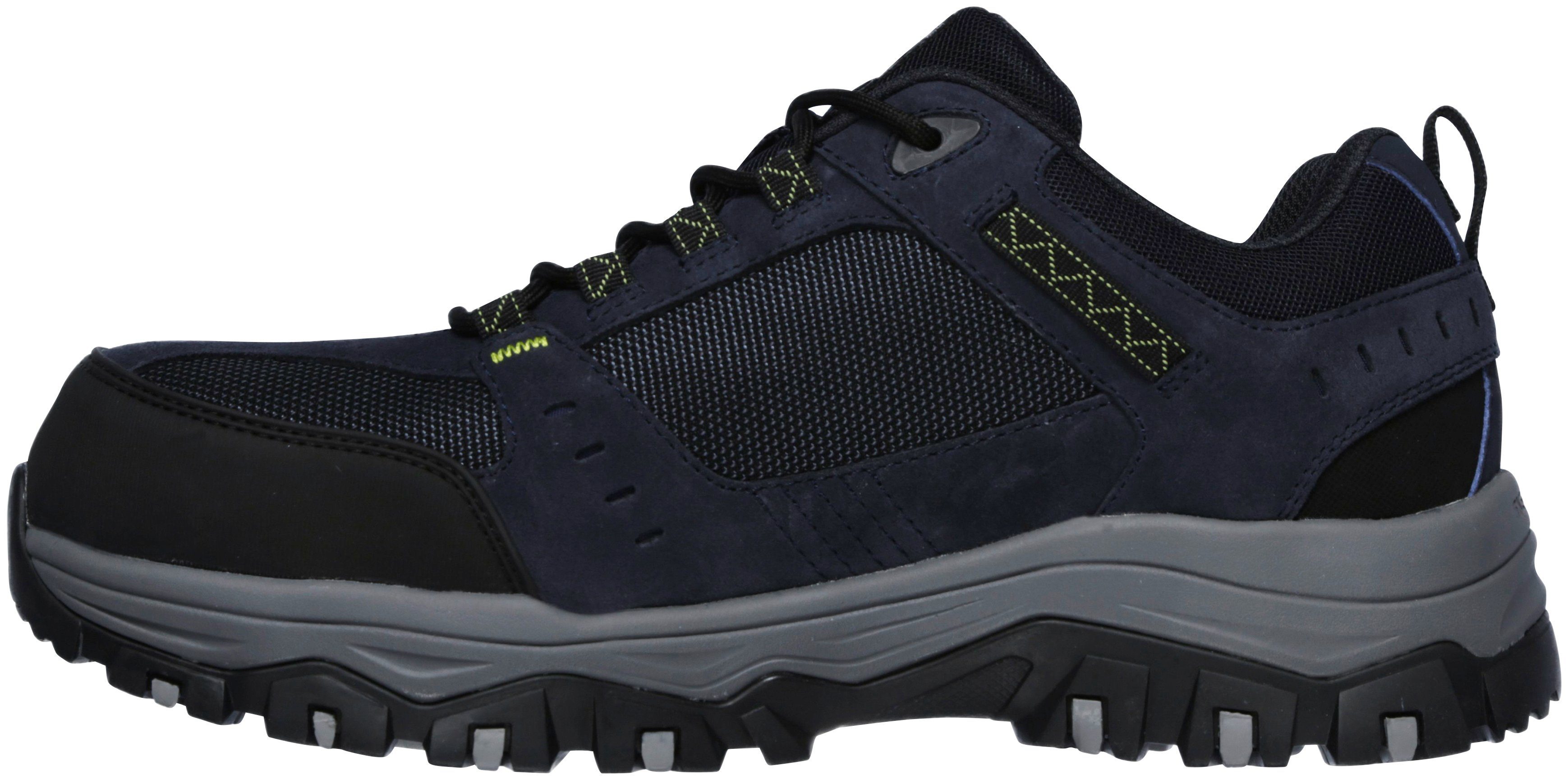 WR (20202541) und Foam Einlegesohle mit Skechers GREETAH SRA, Memory SB Blau wasserfest Sicherheitsschuh