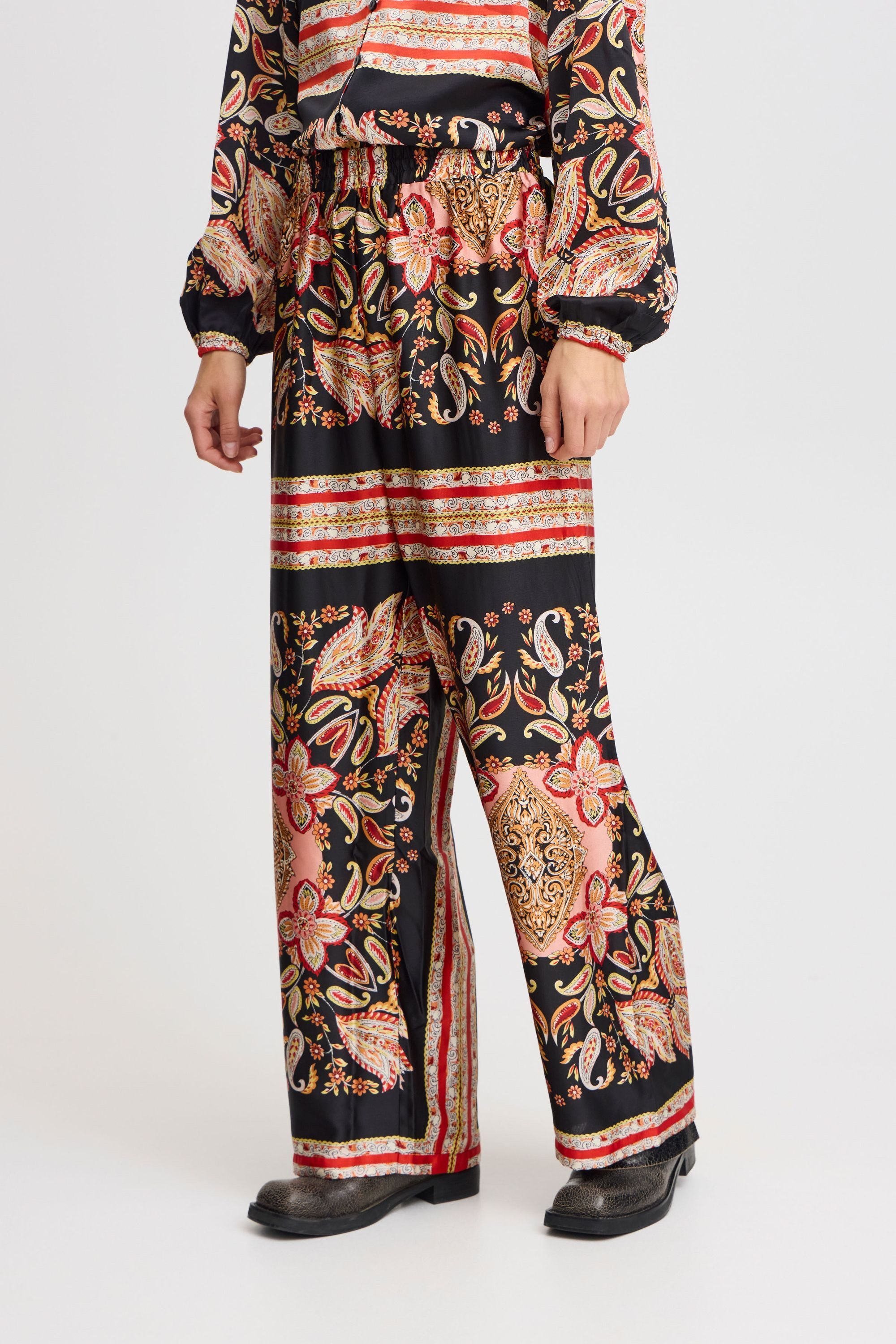 Ichi Stoffhose Casual Hose IXBRIGITTE