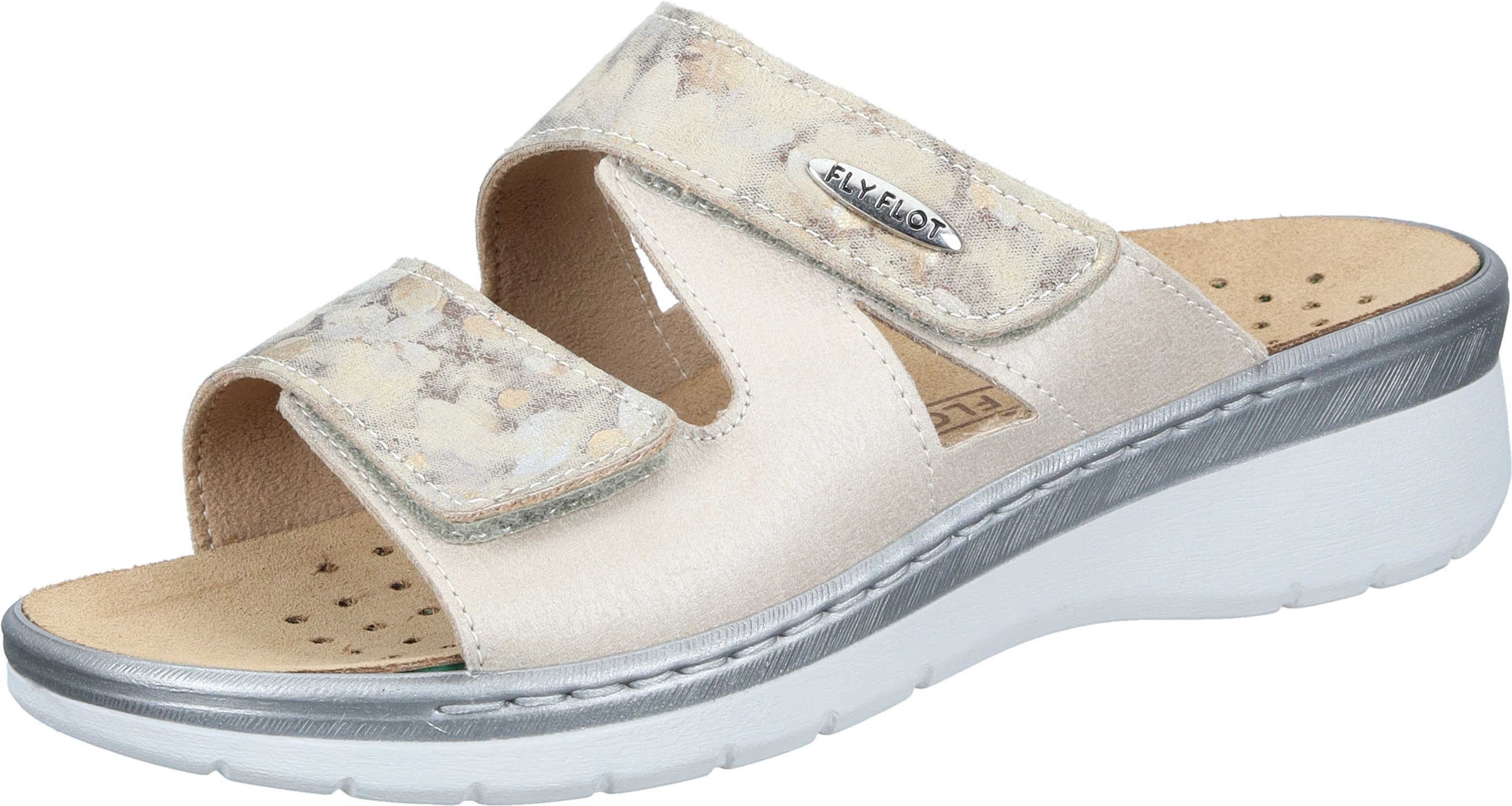 Fly Flot Pantoletten Pantolette aus strapazierfähigem Synthetik