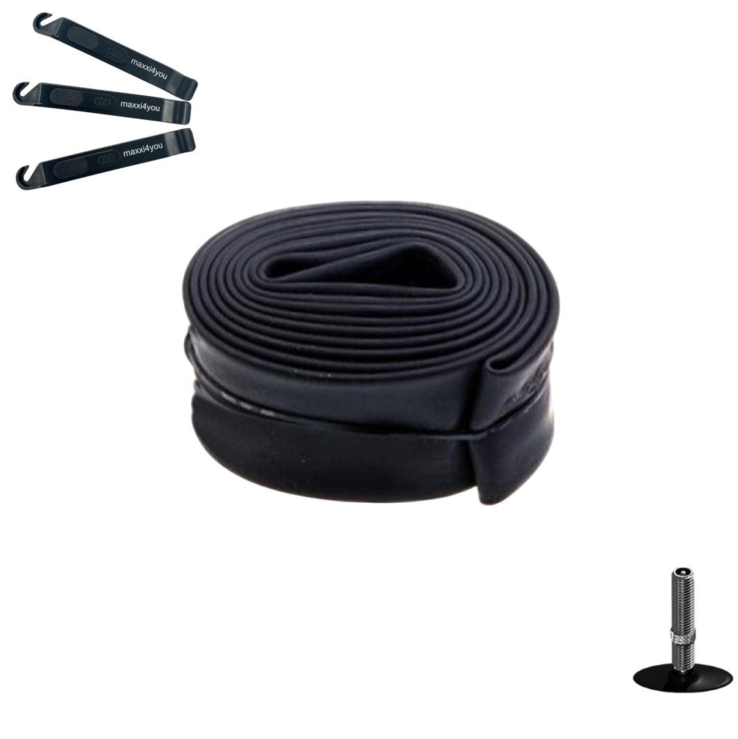 Fahrradschlauch 1 x Fahrradschlauch AV 27/28" Zoll 28/47-622/635 inkl. Reifenheber