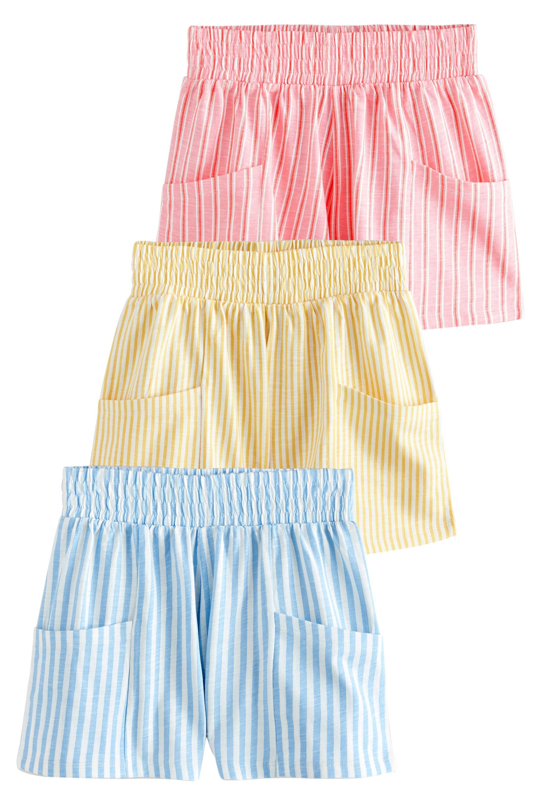 Multi Stripe Blue/Pink/Yellow