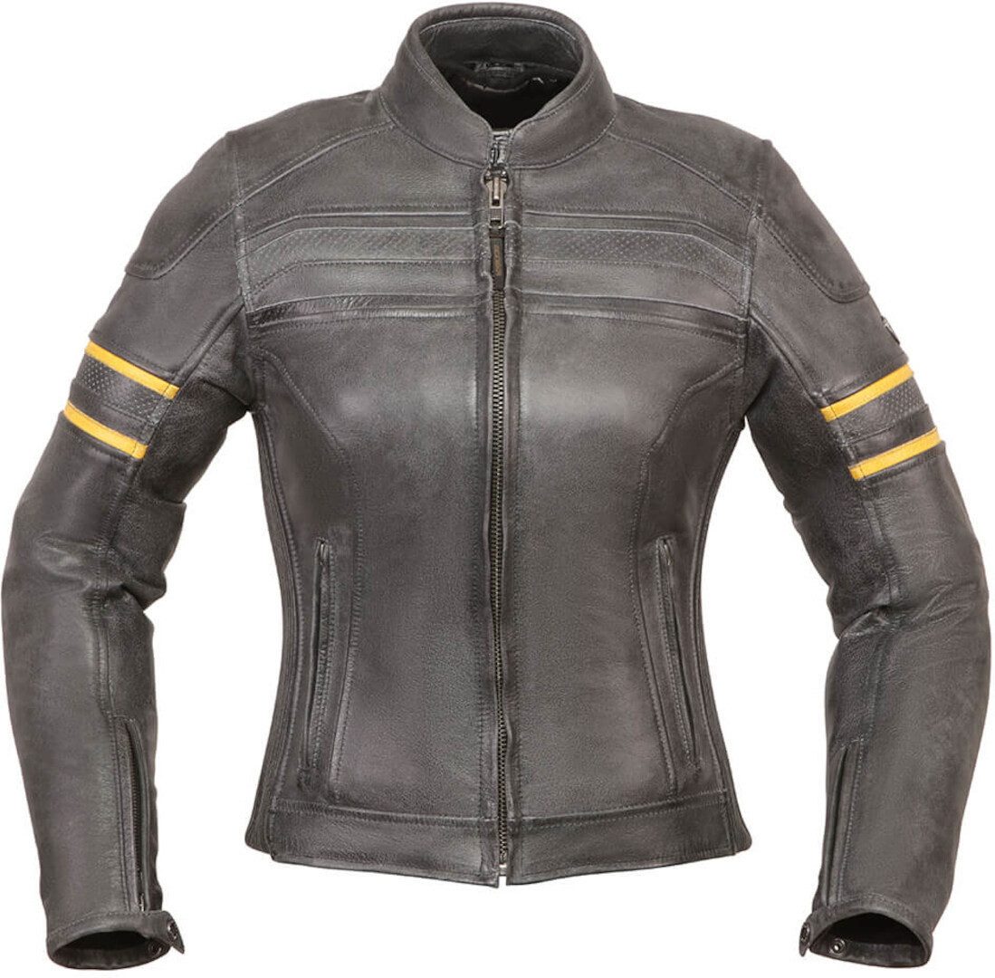 Modeka Motorradjacke Iona Damen Motorrad Lederjacke protektoren