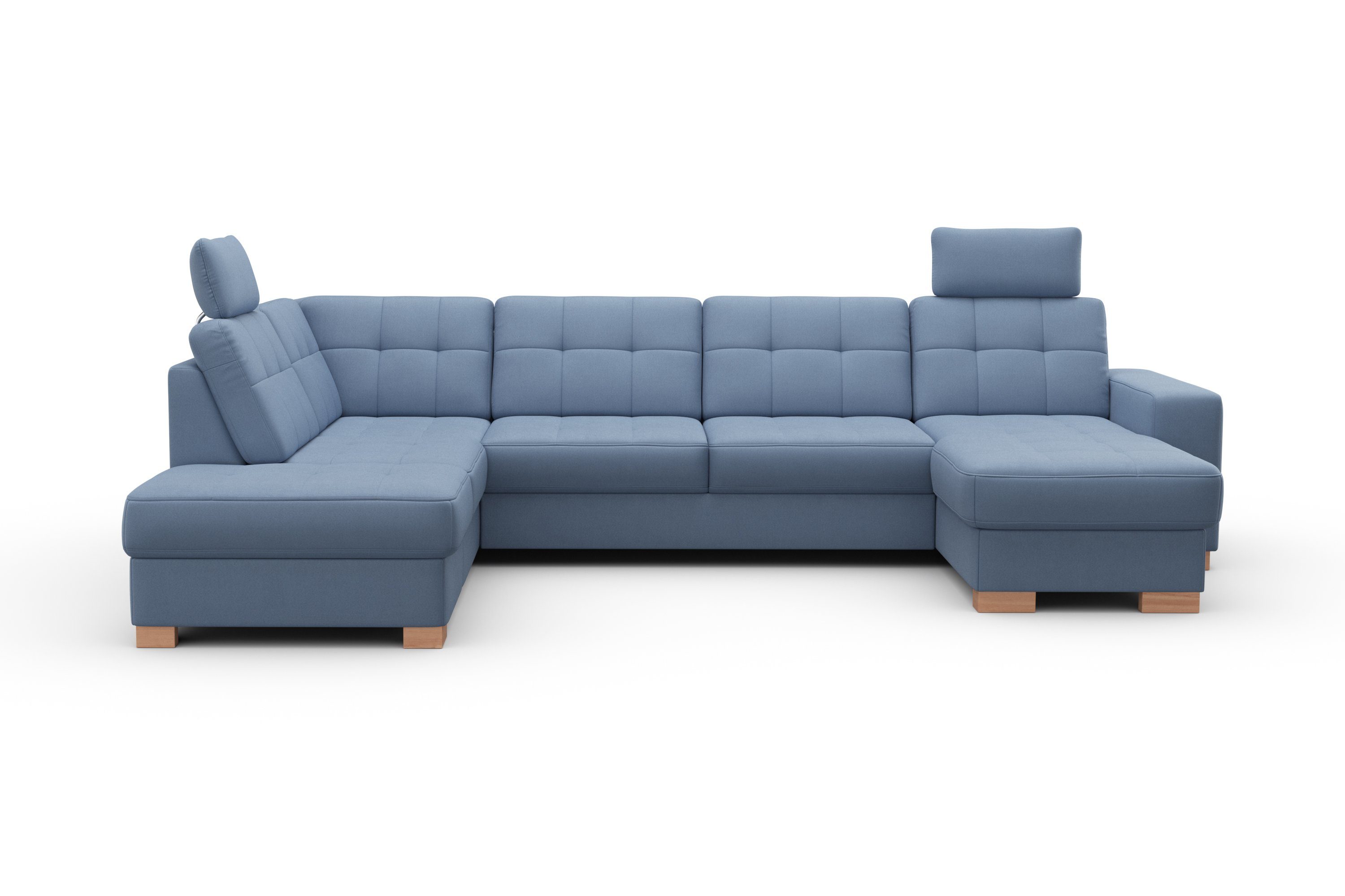 sit&more Wohnlandschaft Quincy U-Form, wahlweise mit Schlaffunktion und Bettkasten