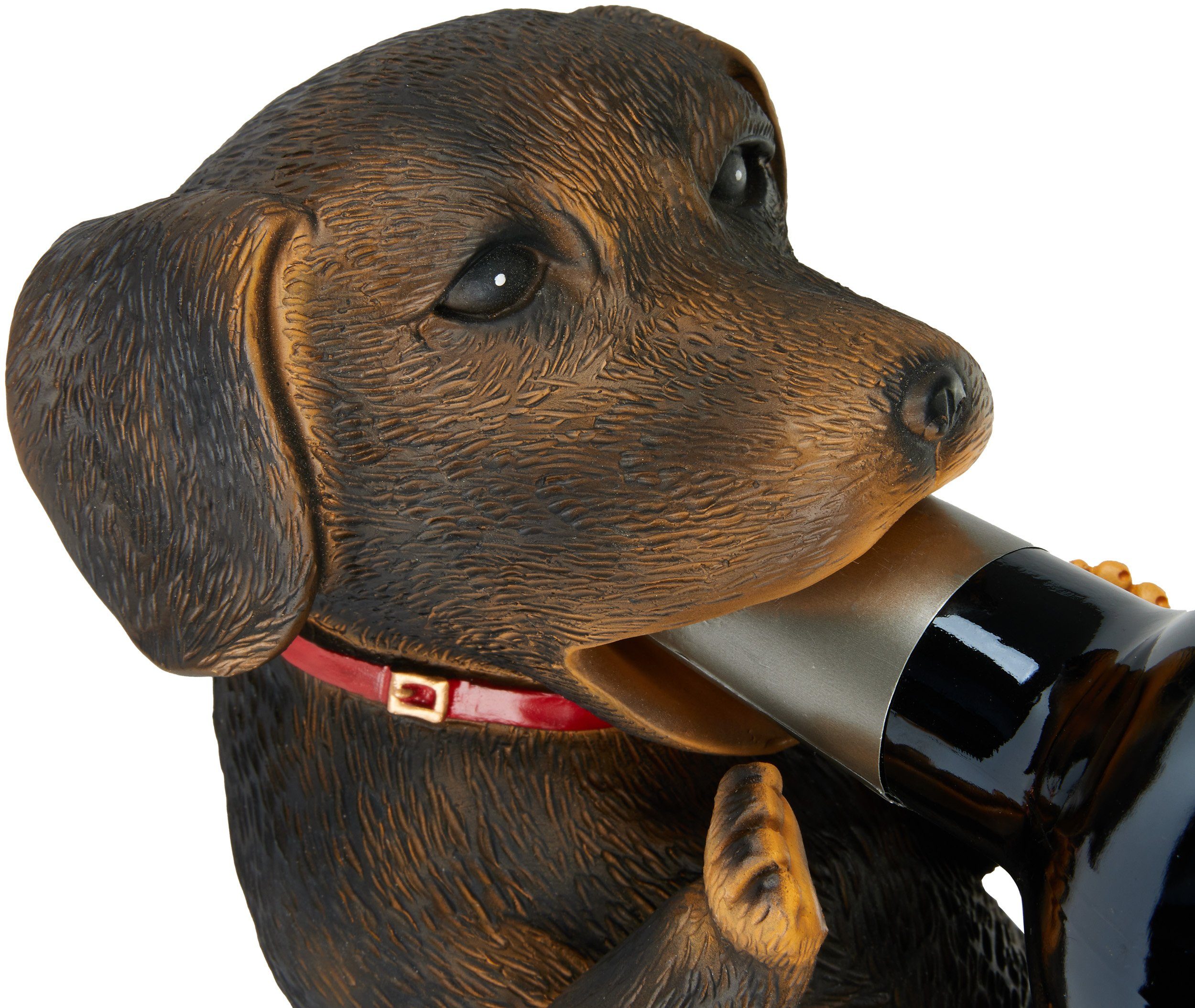 BRUBAKER Weinflaschenhalter Dackel - Durstiger Hund günstig online kaufen