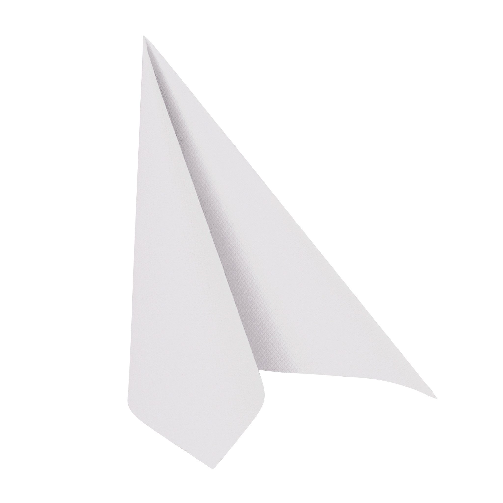 PAPSTAR Papierserviette, Servietten stoffähnlich 48x48cm Royal Collection 50 Stück Weiß