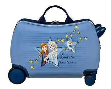 Disney Hartschalen-Trolley Disney Die Eiskönigin 5 tlg Set Mädchen Trolley Lunchbox Snackboxen, 4 Rollen