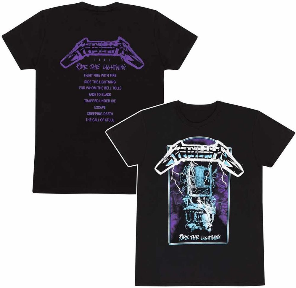 metallica T-Shirt Rtl Anniversary Track List T-Shirt günstig online kaufen