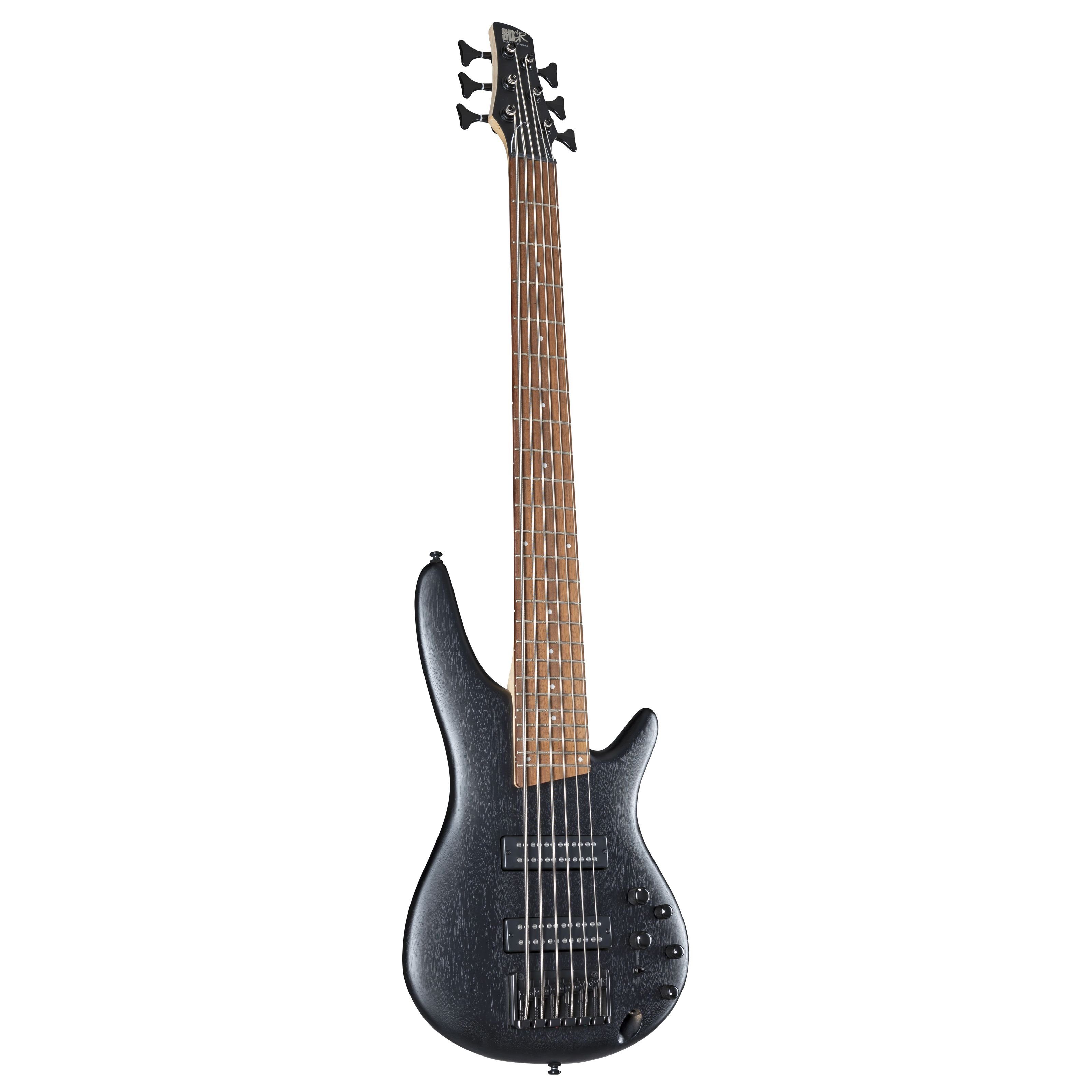 Ibanez E-Bass, E-Bässe, 6-Saiter E-Bässe, Standard SR306EB-WK Weathered Black Special Edition - E-Bass