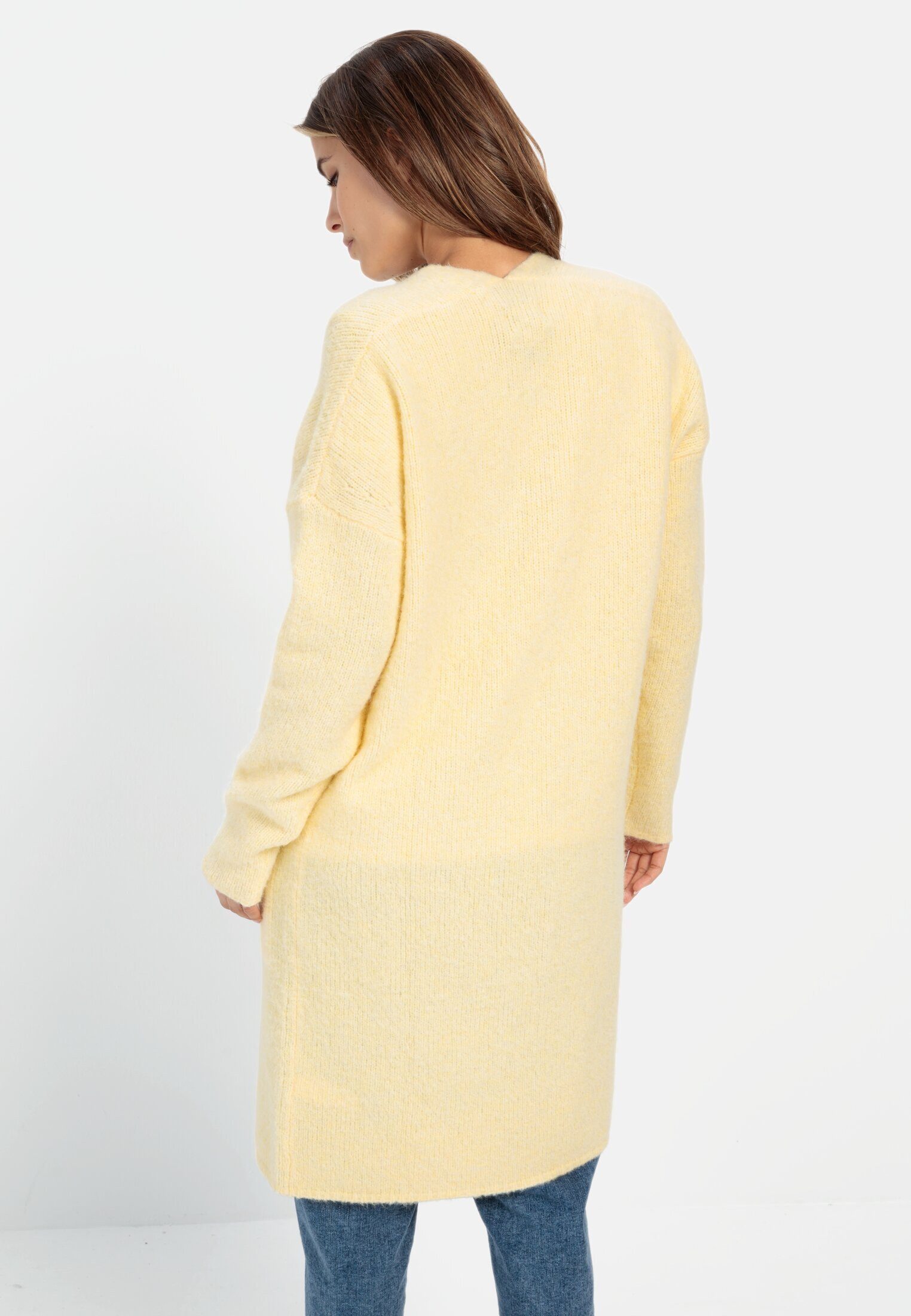 camel active Cardigan mit Taschen Markenlabel günstig online kaufen
