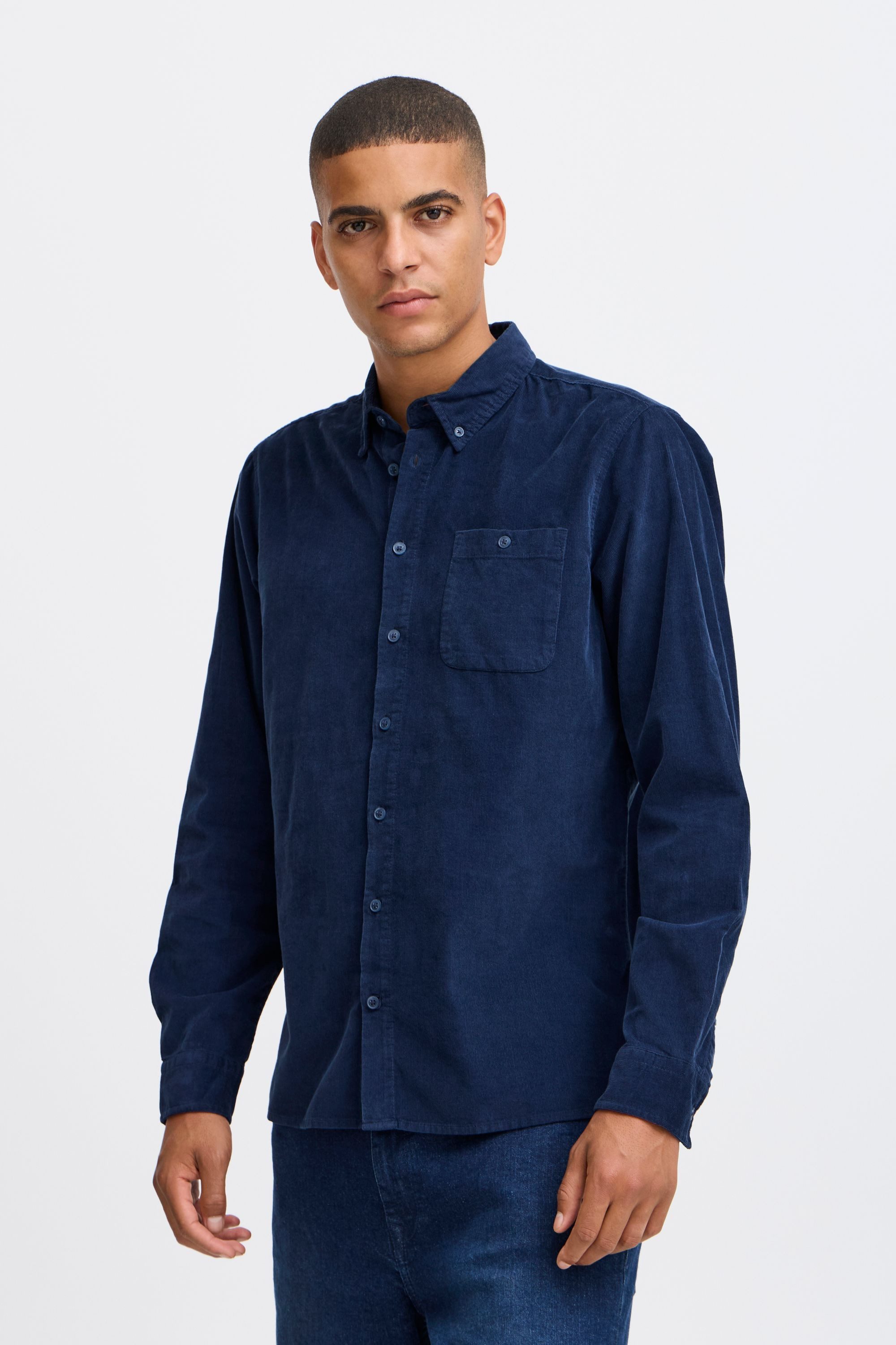 Blend Langarmhemd BHShirt Lässiges Cordhemd mit günstig online kaufen