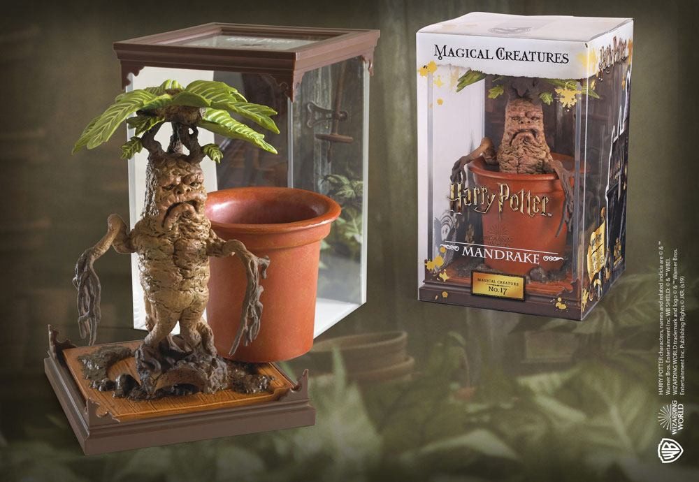 Noble Collection Merchandise-Figur Harry Potter Magical Creatures Mandrake 13 cm
