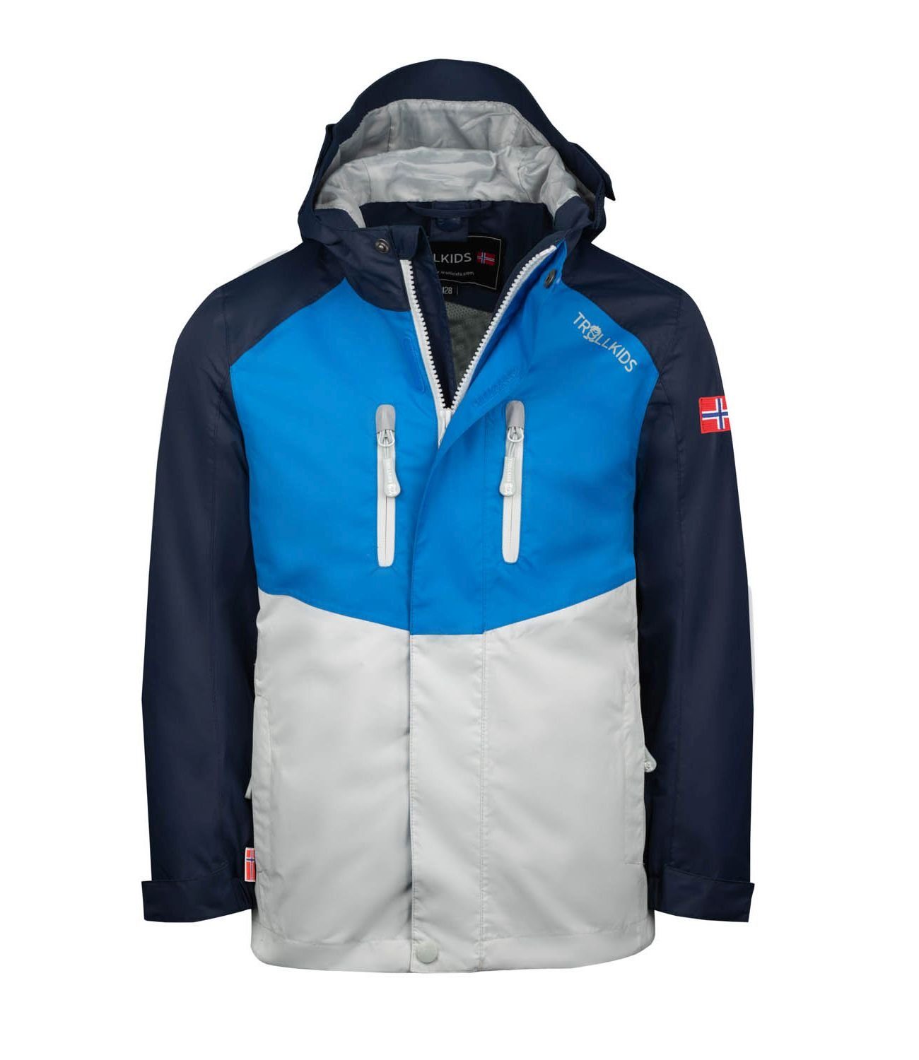 TROLLKIDS Regenjacke Nusfjord Wasserdicht