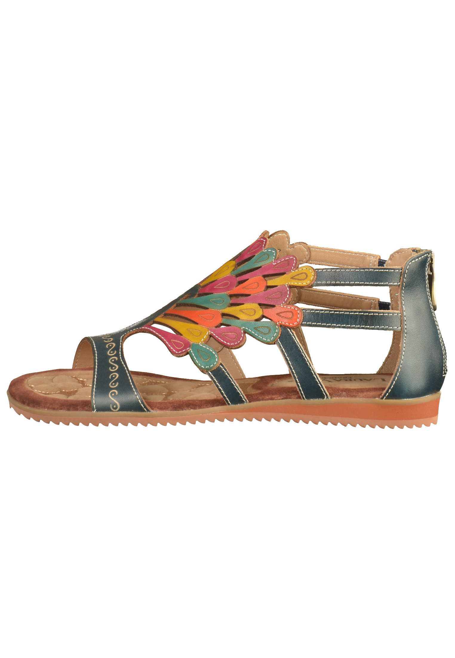 LAURA VITA Sandalen Leder Riemchensandalette günstig online kaufen
