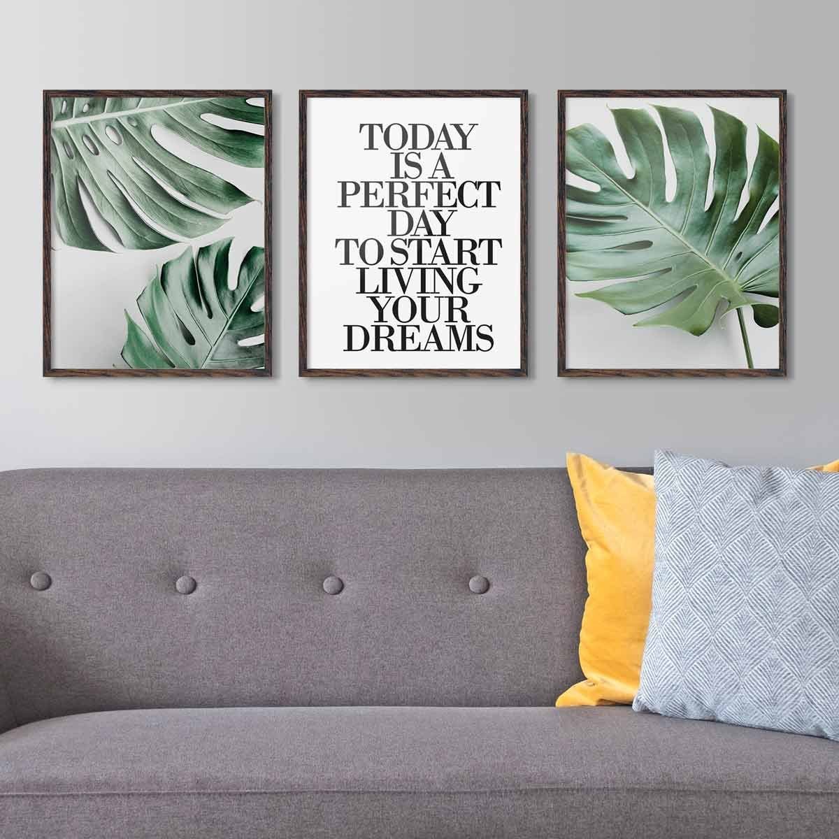 PHOTOLINI Bilderrahmen Poster-Einzelrahmen Modern Schmal günstig online kaufen