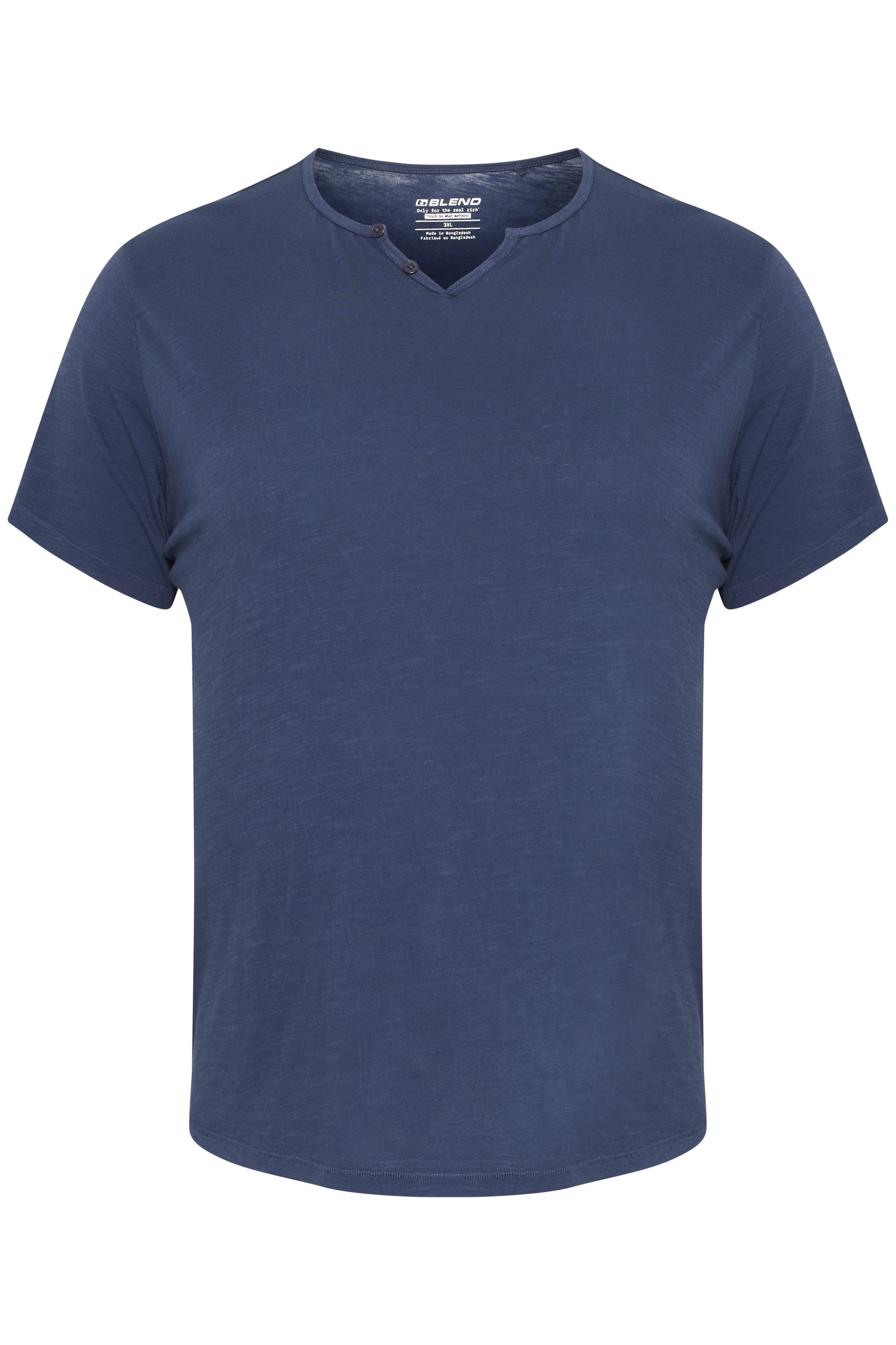 Blend Shirttop BHBtee Big & Tall Lässiges T-Shirt mit Knopfleiste in großen günstig online kaufen