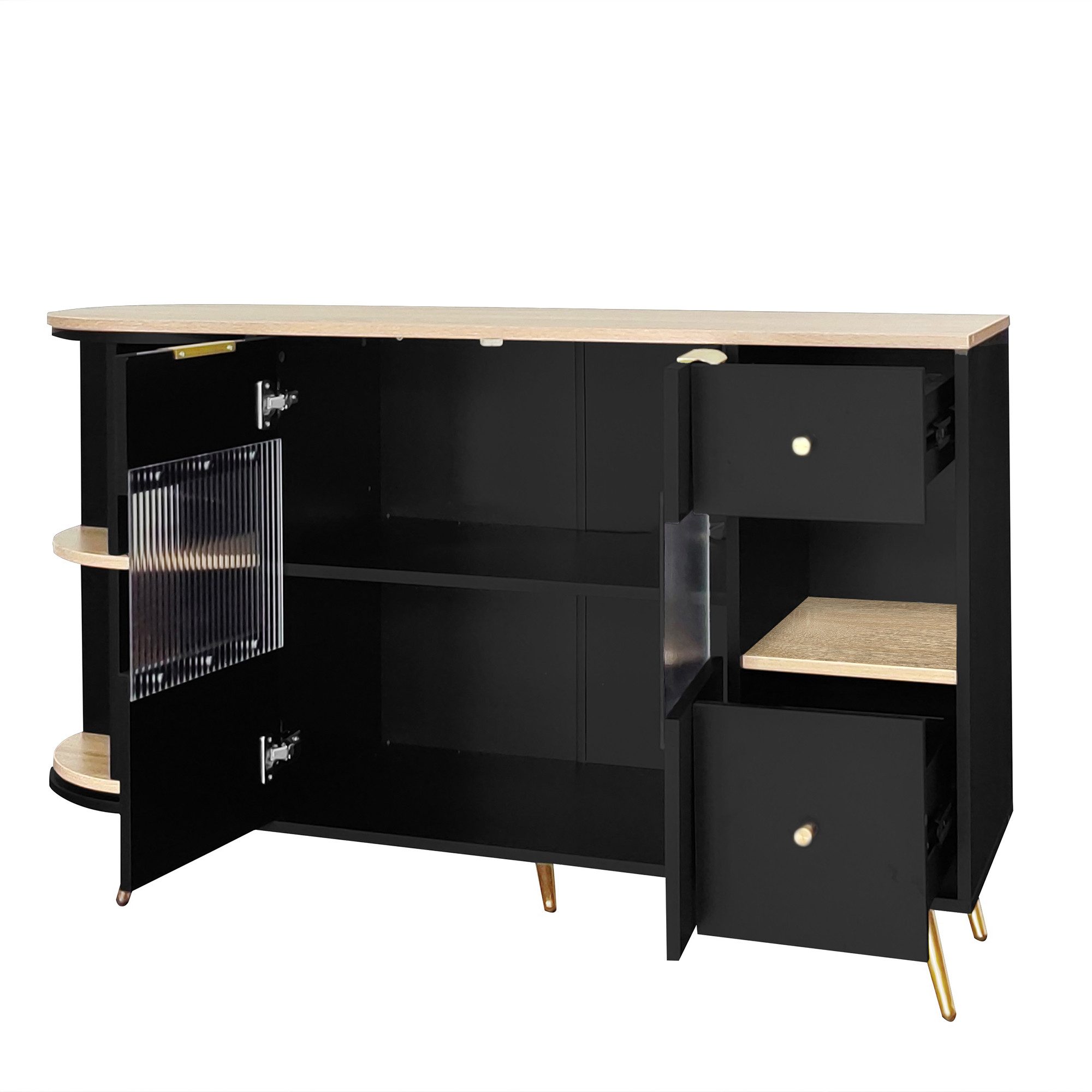 i@home Sideboard Aufbewahrungsschränke, Buffetschränke, Küchenmöbel (für Es günstig online kaufen