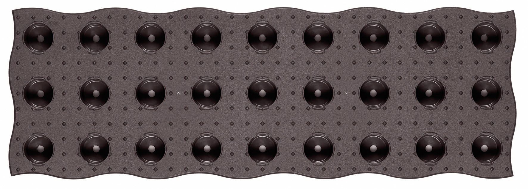 GARANTIA Leichtbeton-Bauplatte MAXI-Beetplatte 70 x 24 cm Set (4 Stück)