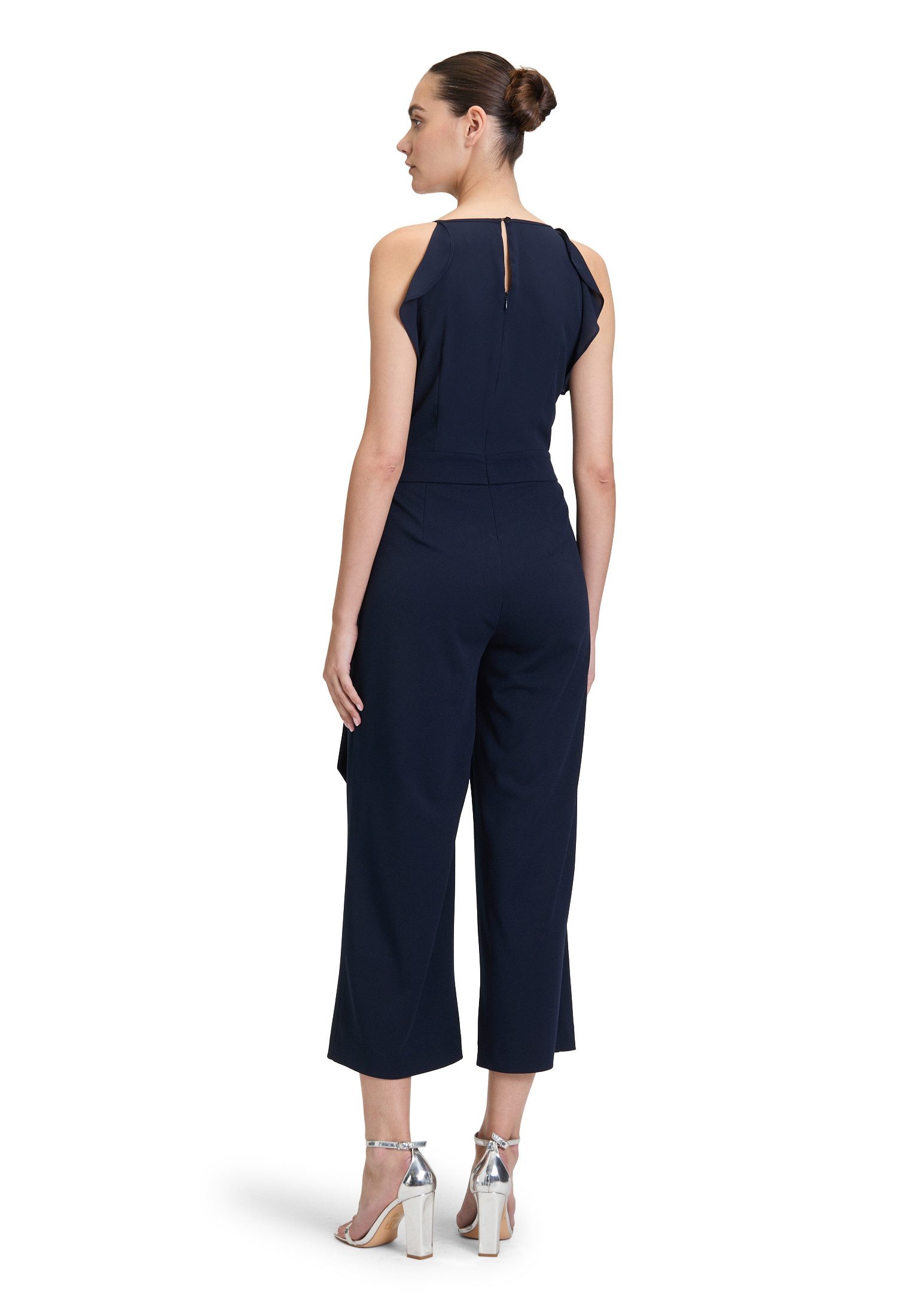 Vera Mont Overall Damen mit Volant (1-tlg) Bindeband