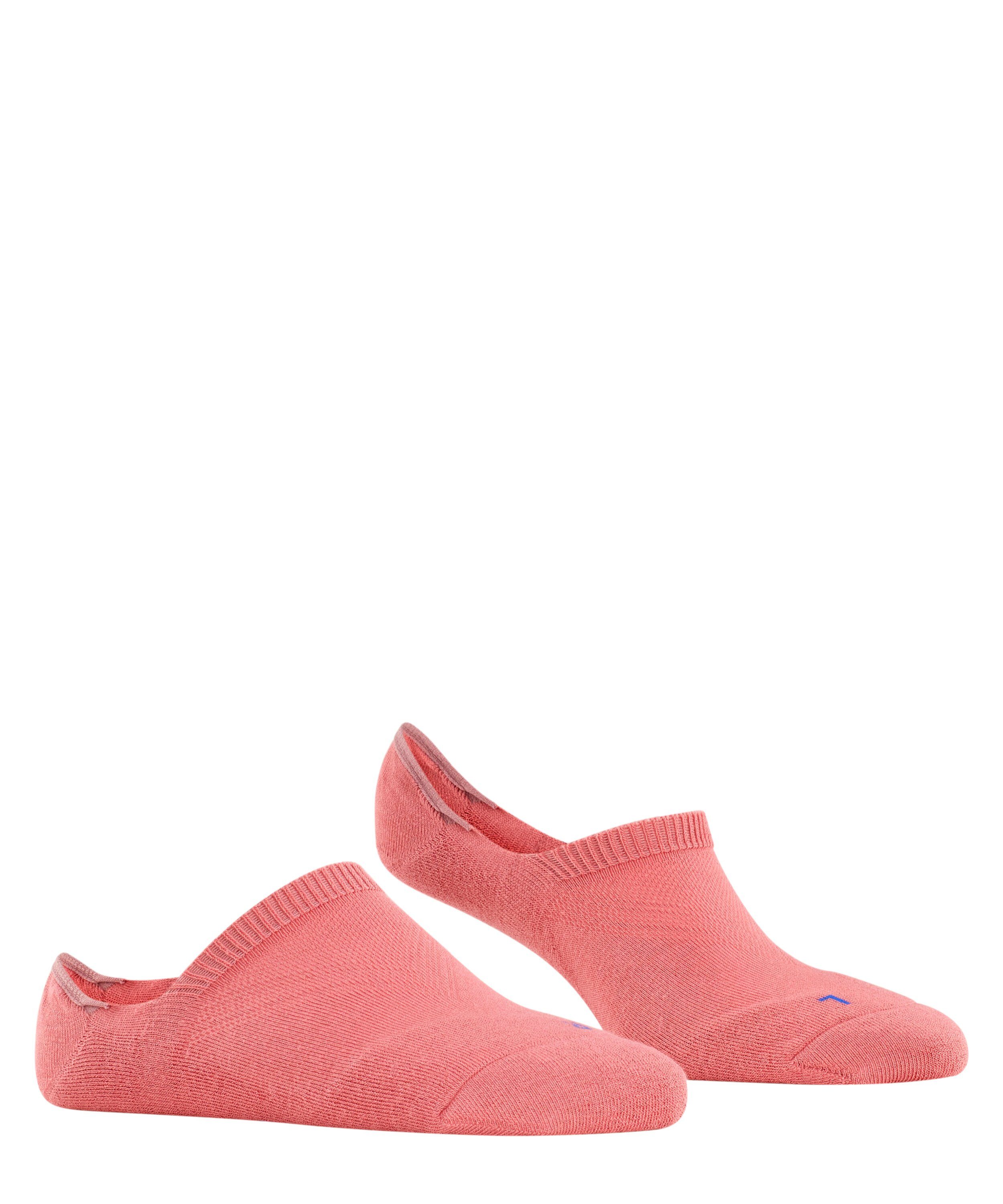 (8684) Cool Ferse Kick Silikon durch Füßlinge in pink rutschfest der FALKE powder