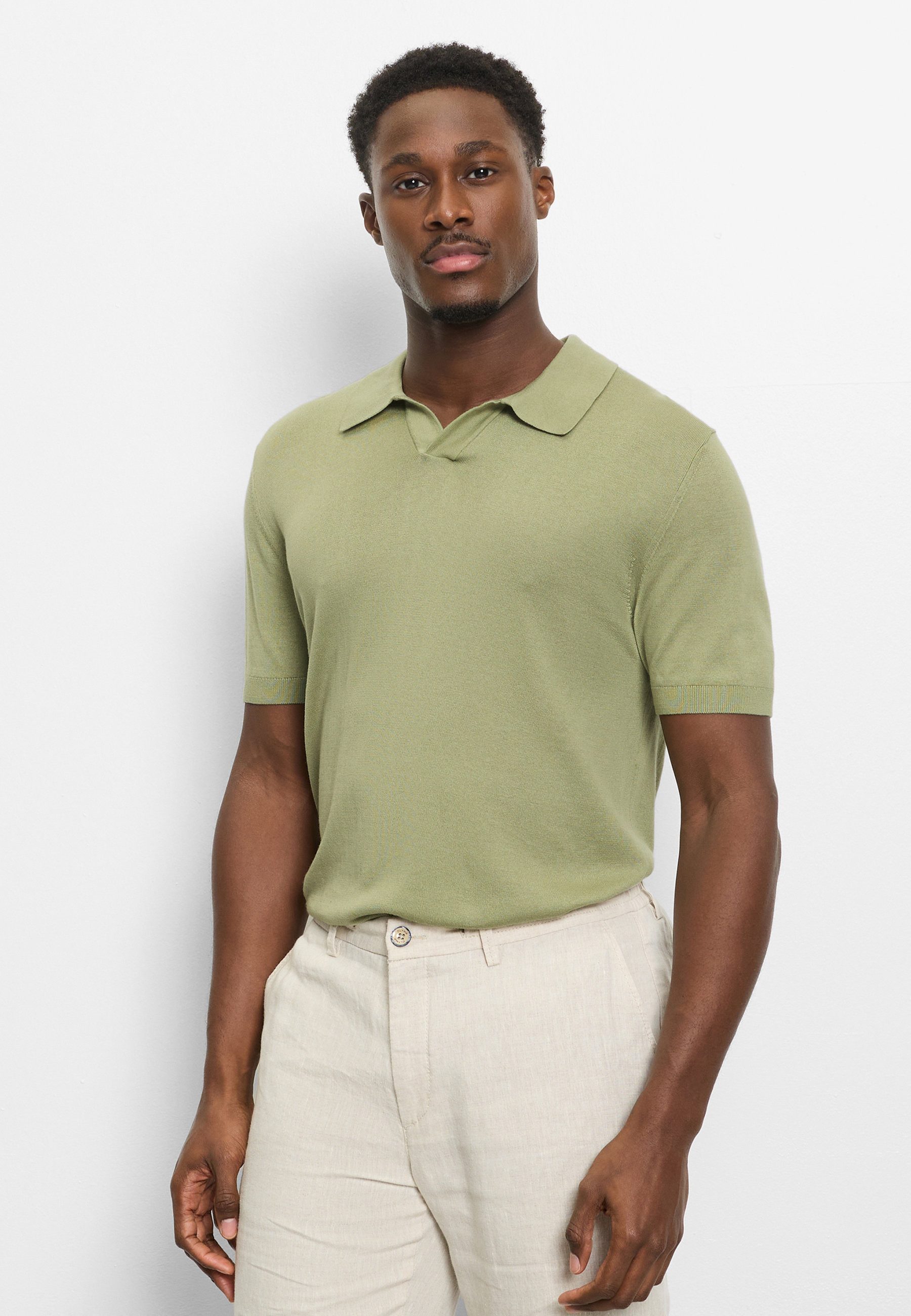 OLYMP Poloshirt OLYMP Casual Strick günstig online kaufen