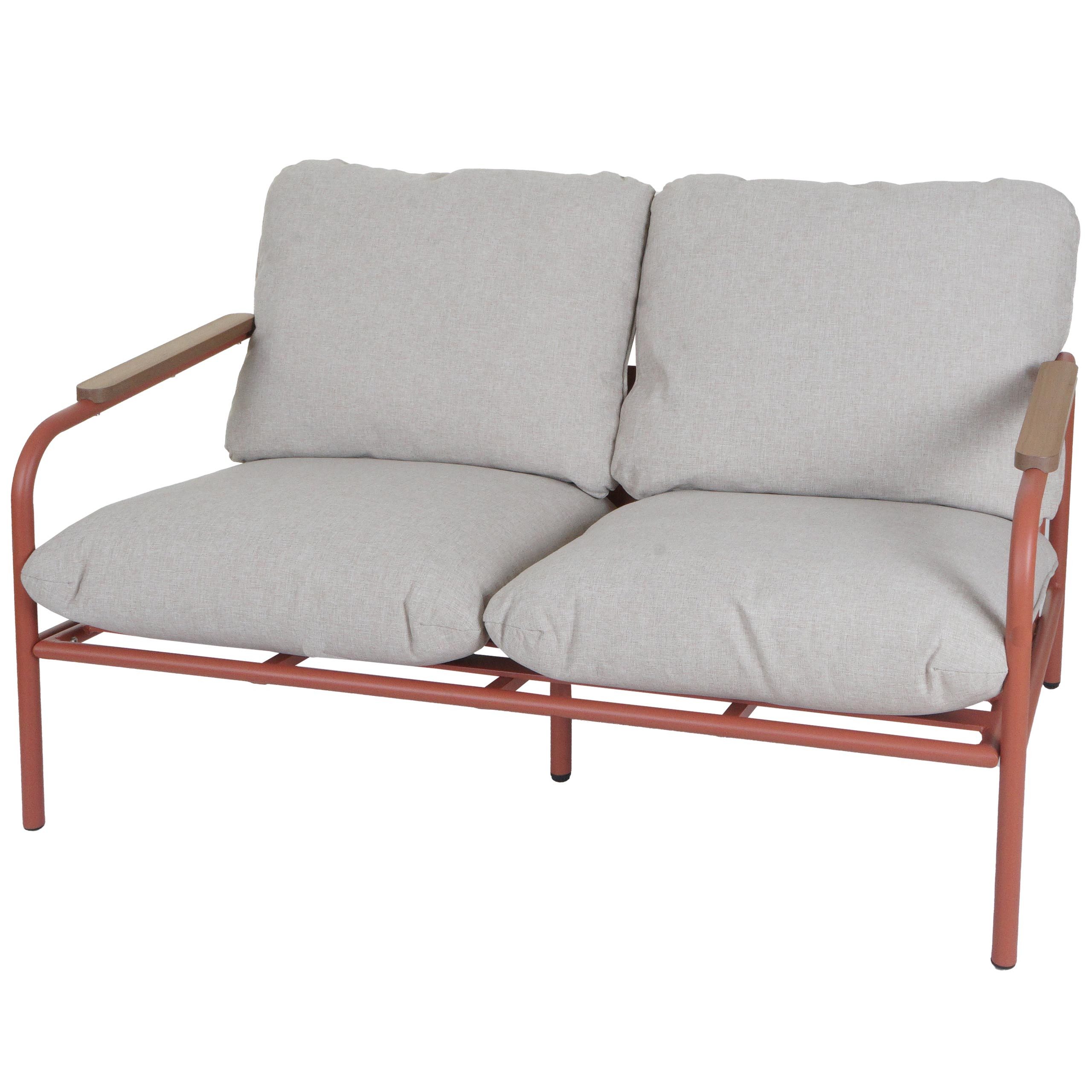 MCW Gartenbank MCW-O11, Passend zur Gartengarnitur O11, Aluminium-Gestell