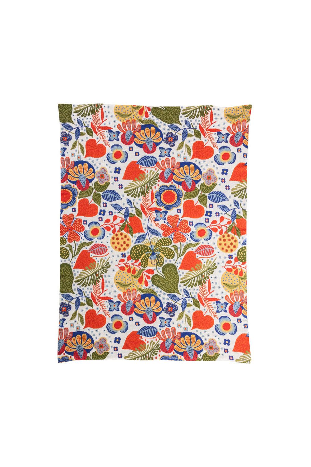 Wohndecke Strickdecke Flower, Tranquillo