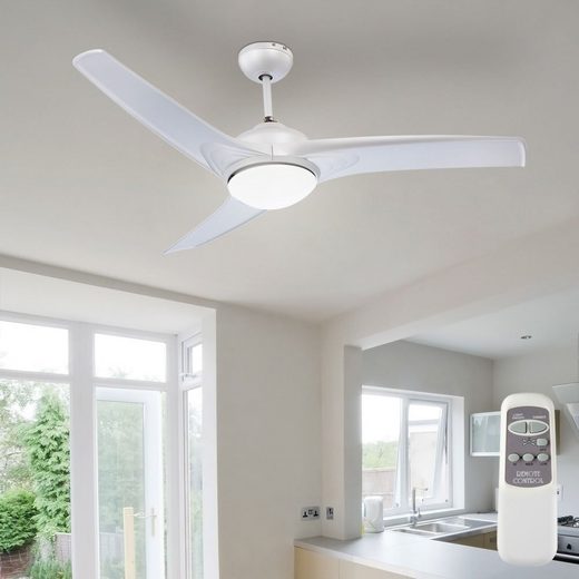 etc-shop Deckenventilator, Deckenventilator mit Beleuchtung Ventilator