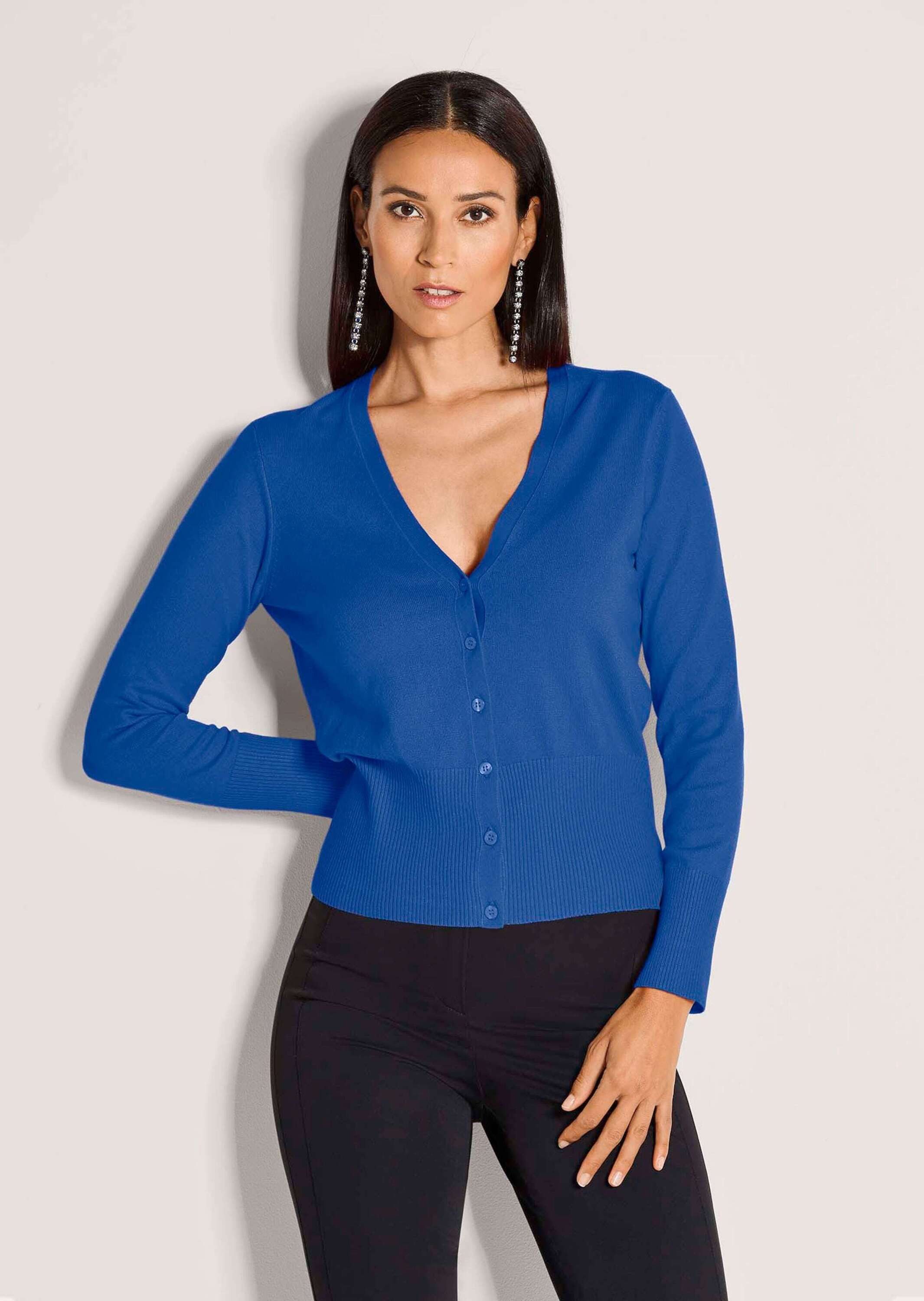 MADELEINE Strickjacke Strickjacke aus Viskose-Stretch günstig online kaufen
