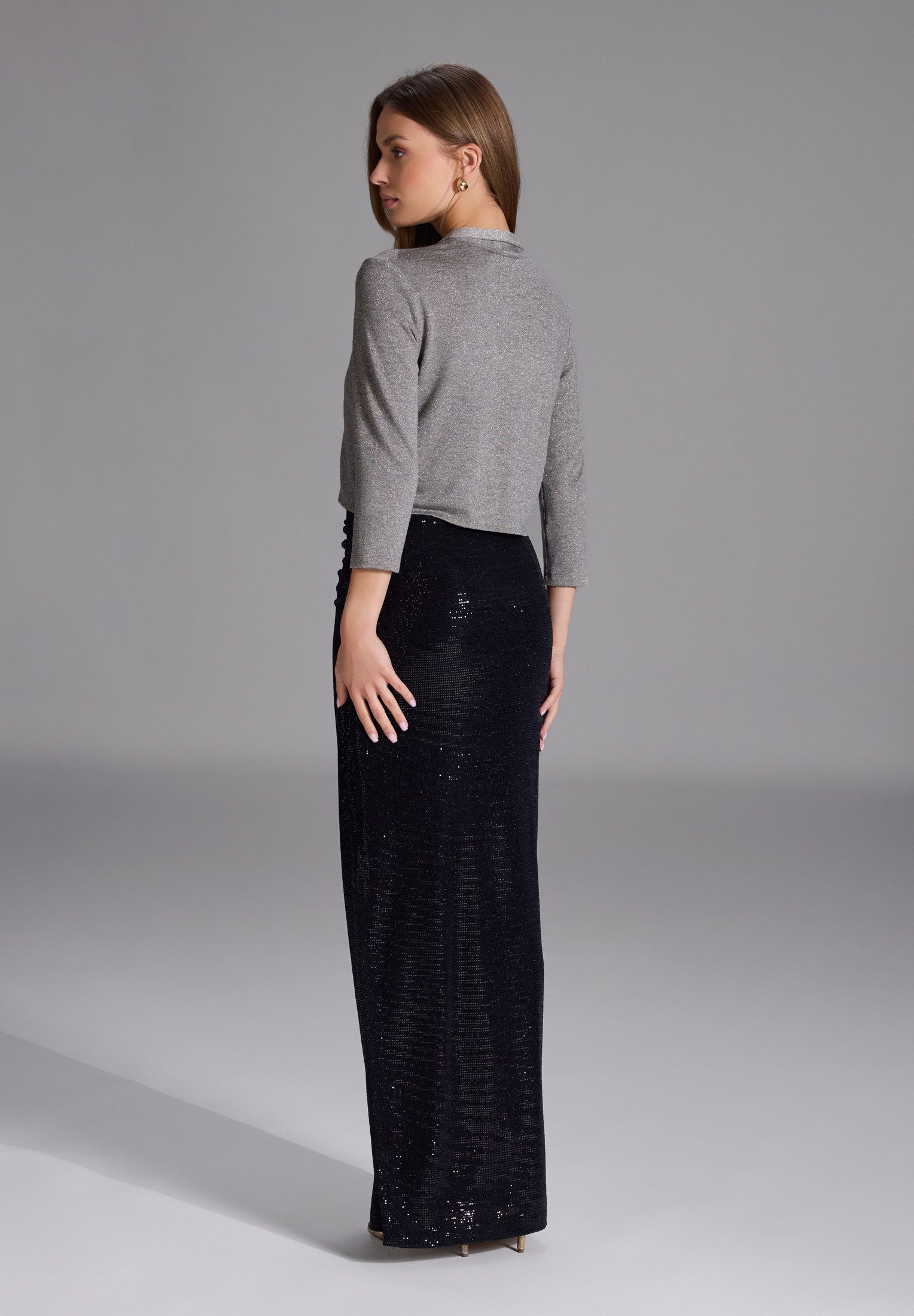 SWING Boleroblazer - Weiches Bolero-Jäckchen Figurbetonter Schnitt günstig online kaufen