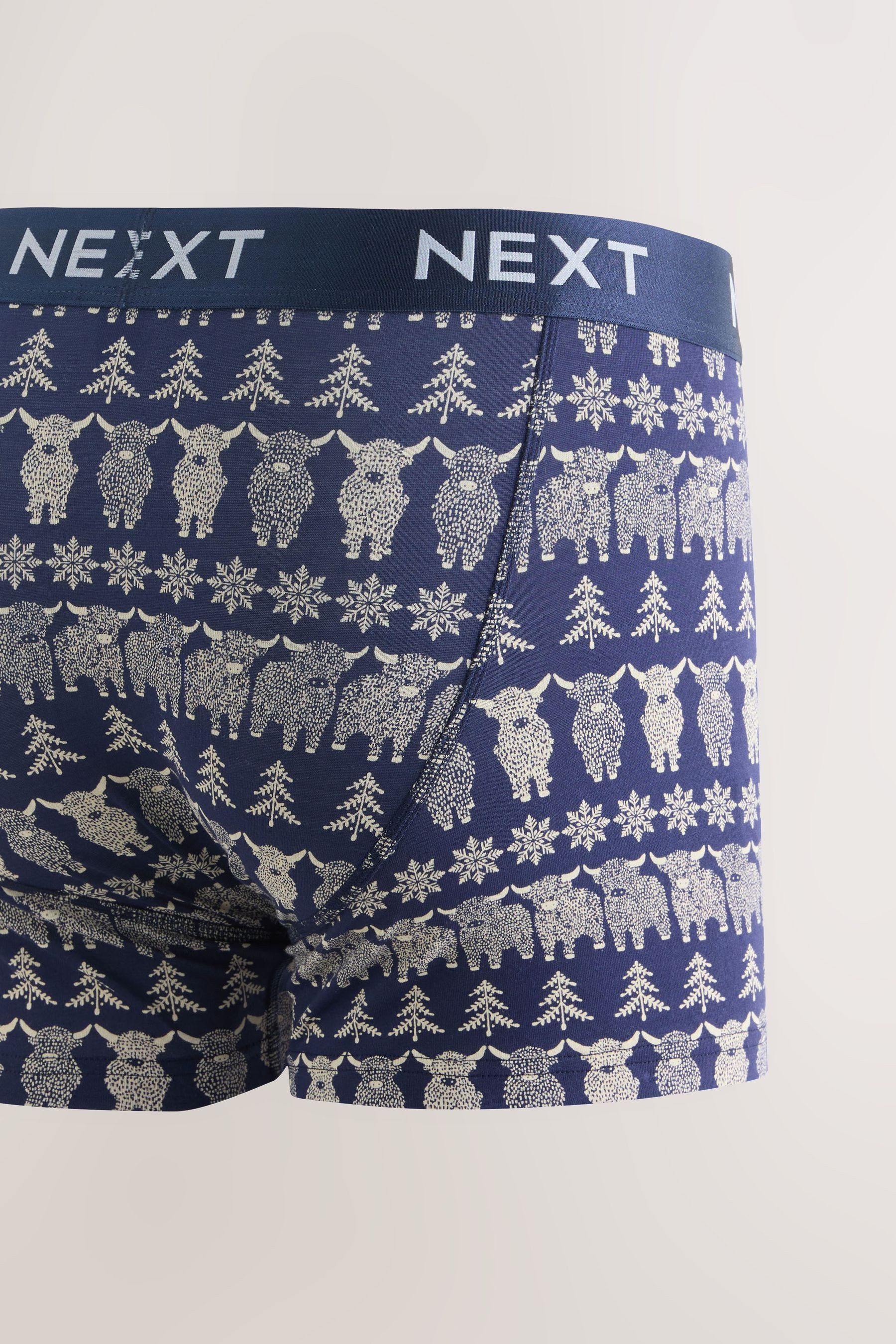 Next Boxershorts Weihnachtliche Boxershorts (3-St) günstig online kaufen