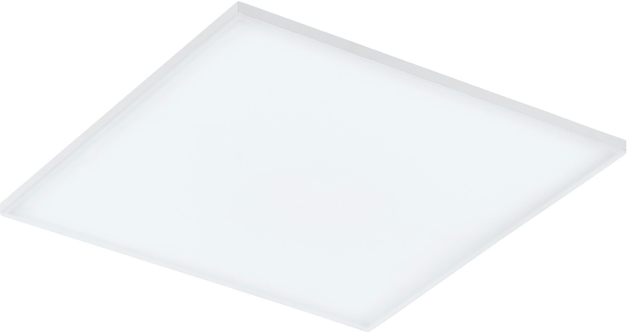 EGLO Deckenleuchte TURCONA-B, Warmweiß, fest L Küchenlampe, LED integriert, Panel, 43,7 Wohnzimmerlampe, x cm Deckenlampe, B LED
