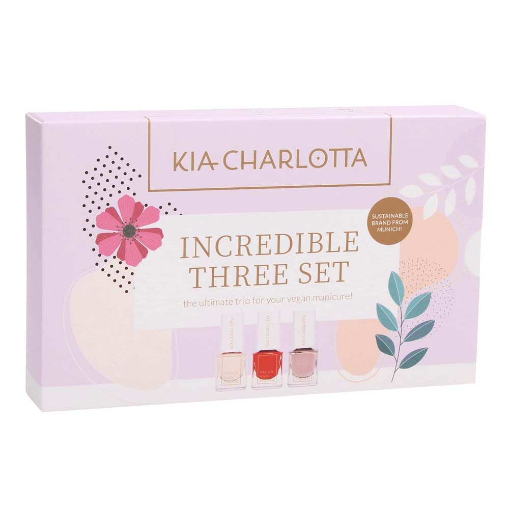 Kia Charlotta Nagellack-Set Gift Set - Incredible Three