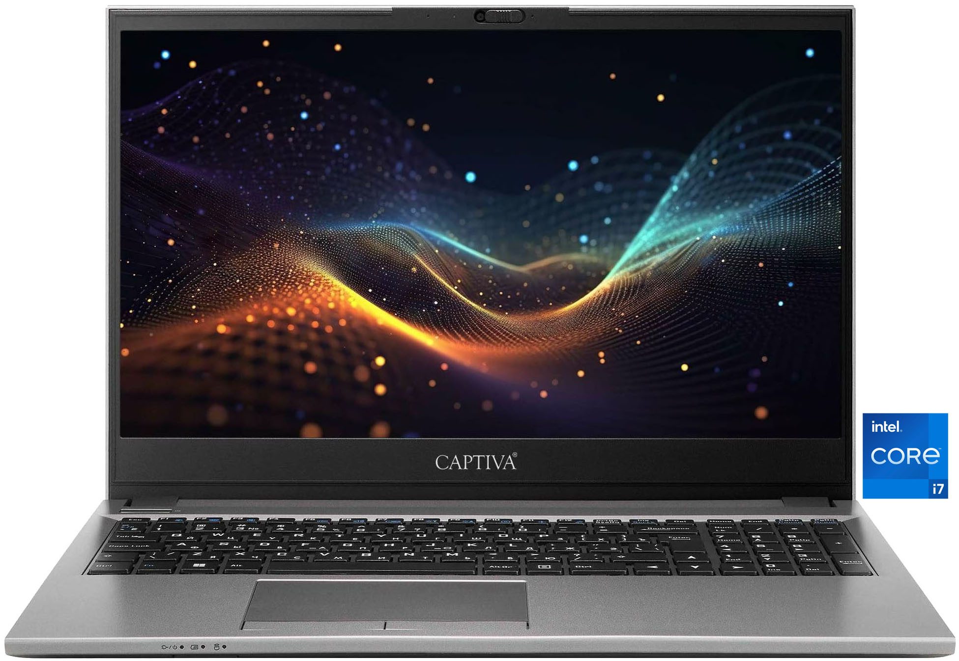 CAPTIVA Business/Office I10-0775GE Business-Notebook (39,6 cm/15,6 Zoll, Intel Core i7 1255U, Iris Xe Graphics, 64 GB, 2000 GB SSD)