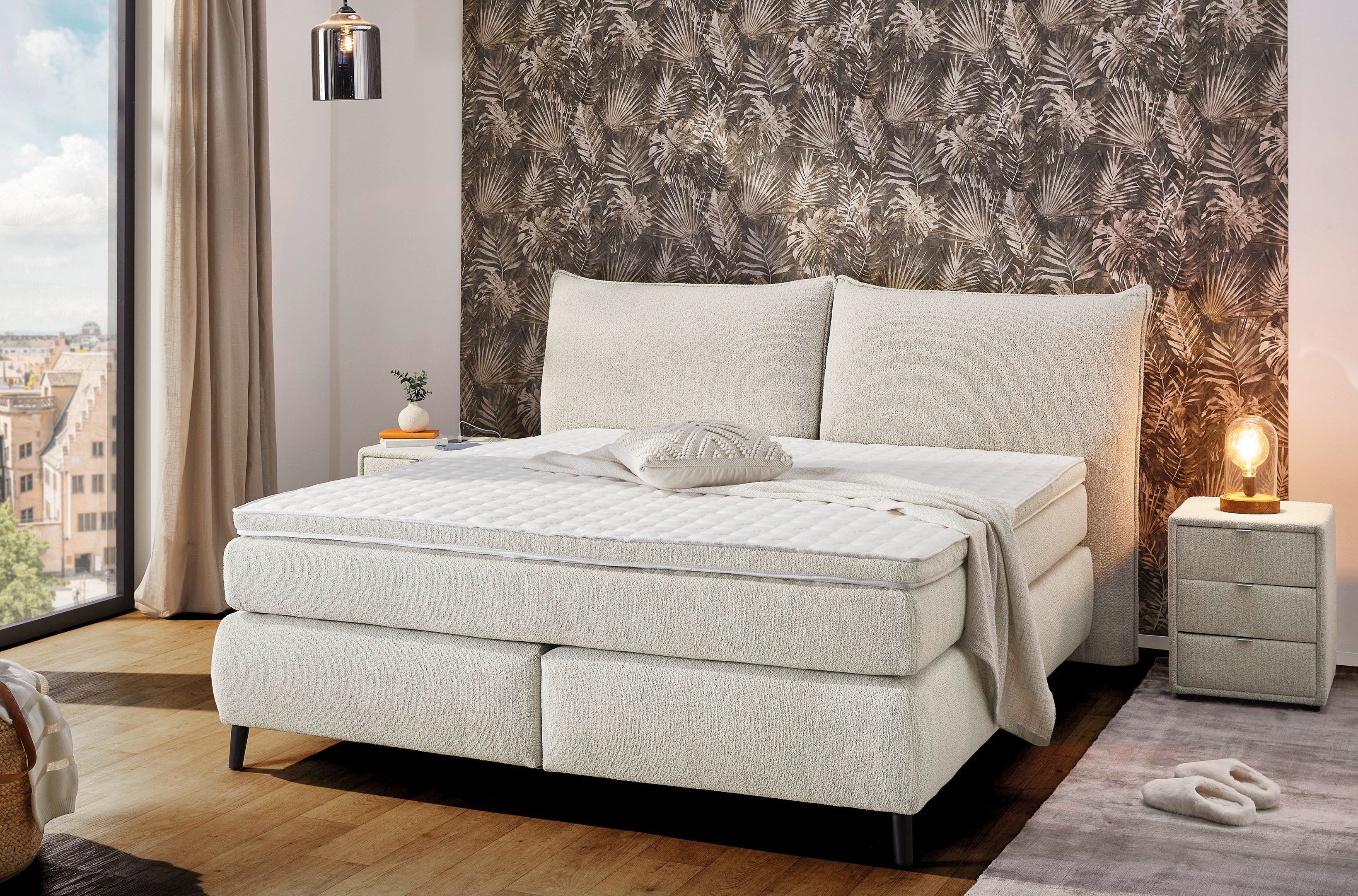 Jockenhöfer Gruppe Boxspringbett Hacienda in der Breite 180cm erhältlich, 7 günstig online kaufen