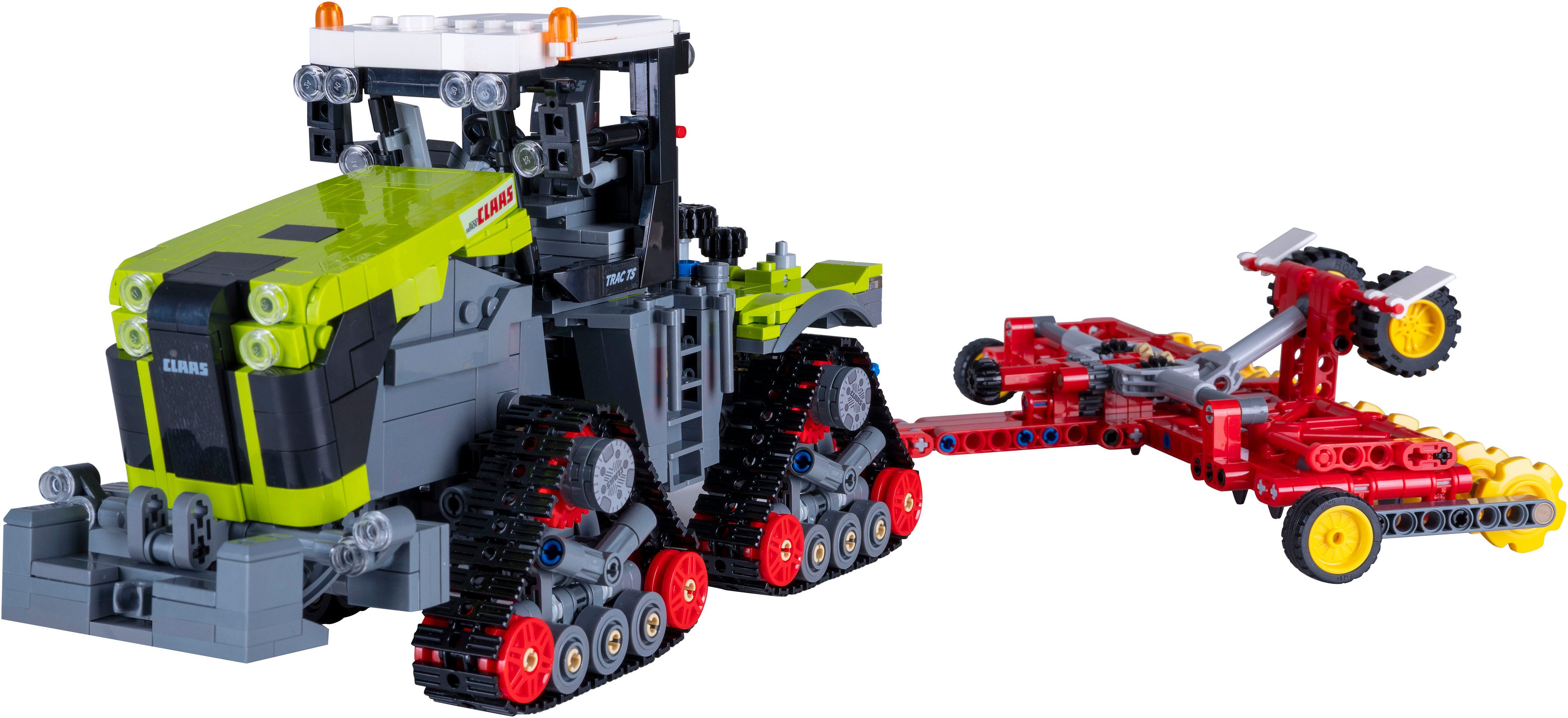 Jamara CaDA, Bricks, Claas Xerion 5000 Trac TS (402856) Konstruktions-Spielset, (1336 St)