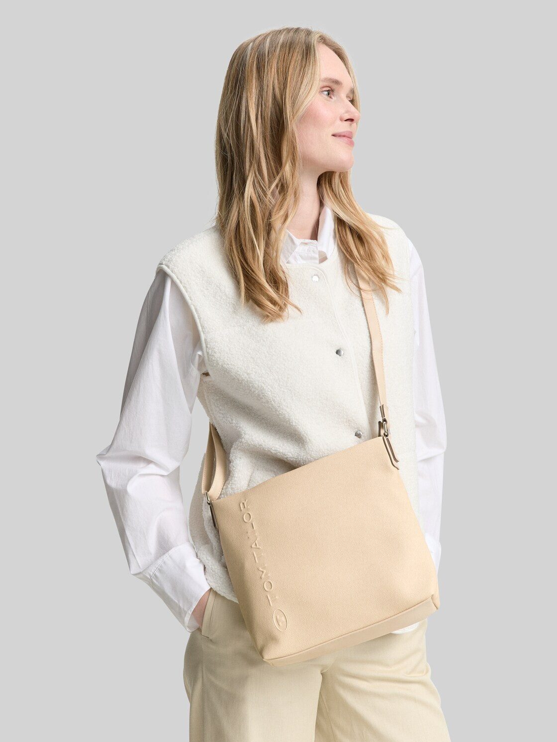 TOM TAILOR Umhängetasche Bags, TTROSA S Umhängetasche in Canvas-Optik