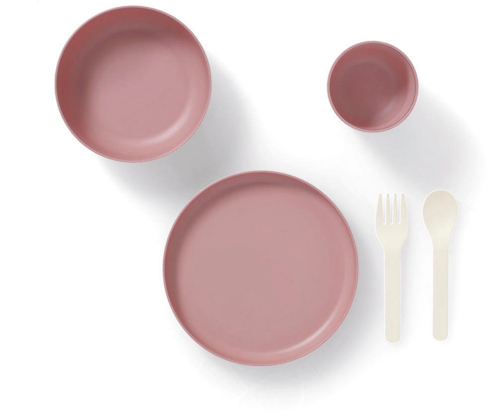 Zeller Present Kindergeschirr-Set (5-tlg), 1 Personen, (je 1 Teller, Schüssel, Tasse, Gabel, Löffel) – Bild 4 von 5