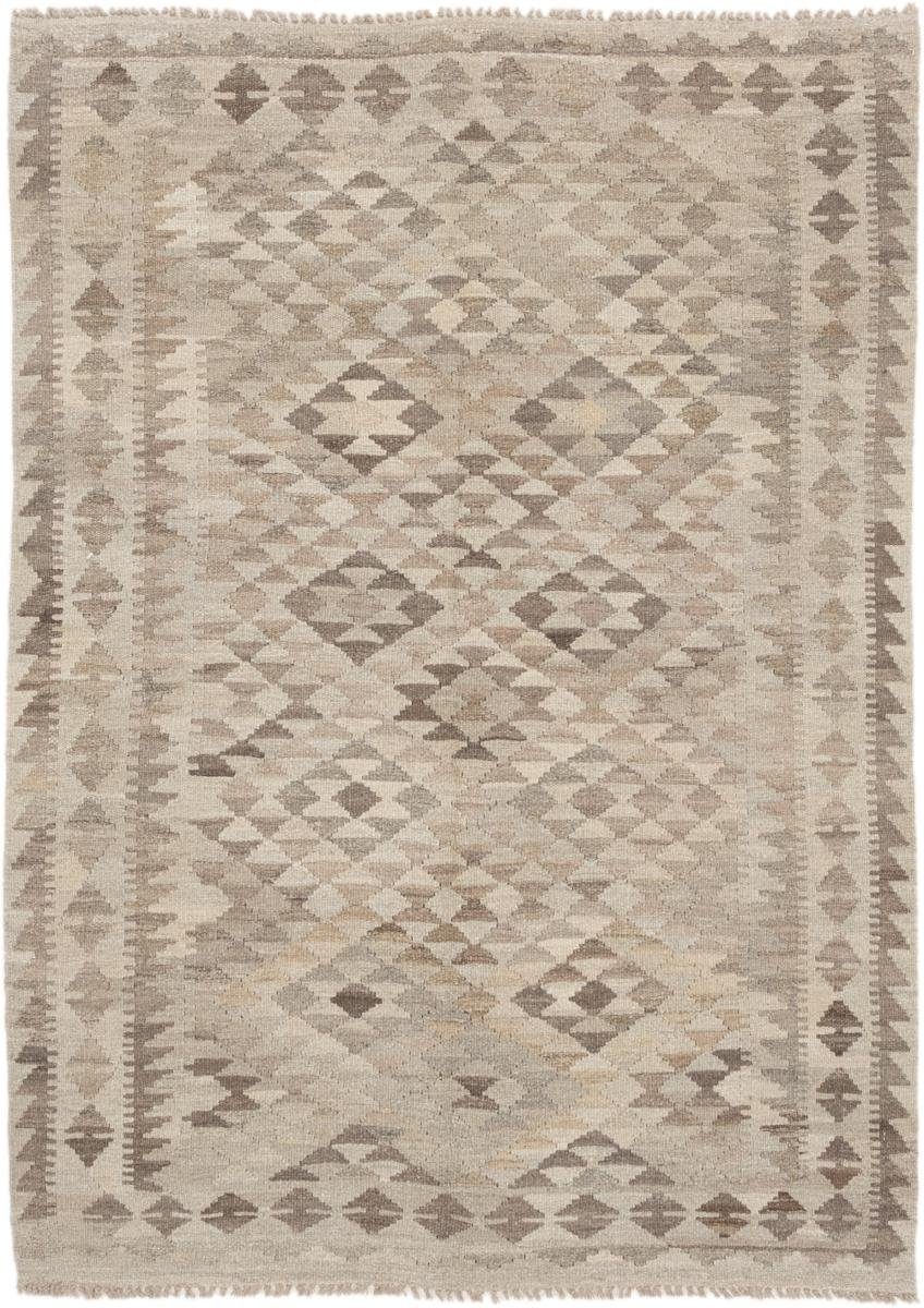 Orientteppich Kelim Afghan Heritage 126x175 Handgewebter Moderner Orientteppich, Nain Trading, rechteckig, Höhe: 3 mm | Kurzflor-Teppiche