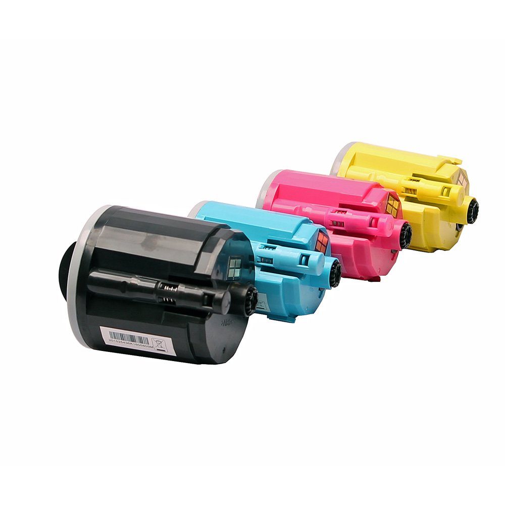 ABC Tonerkartusche, (Kompatibles Set 4x Toner für Samsung CLP-P300C CLP300 CLP300N, Samsung CLP300 CLP300N CLP300NG Series CLX2160 CLX2160N CLX3130 CLX313), NG Series CLX2160 CLX2160N CLX3130 CLX3130N CLX3160 CLX3160FN CLX3160N