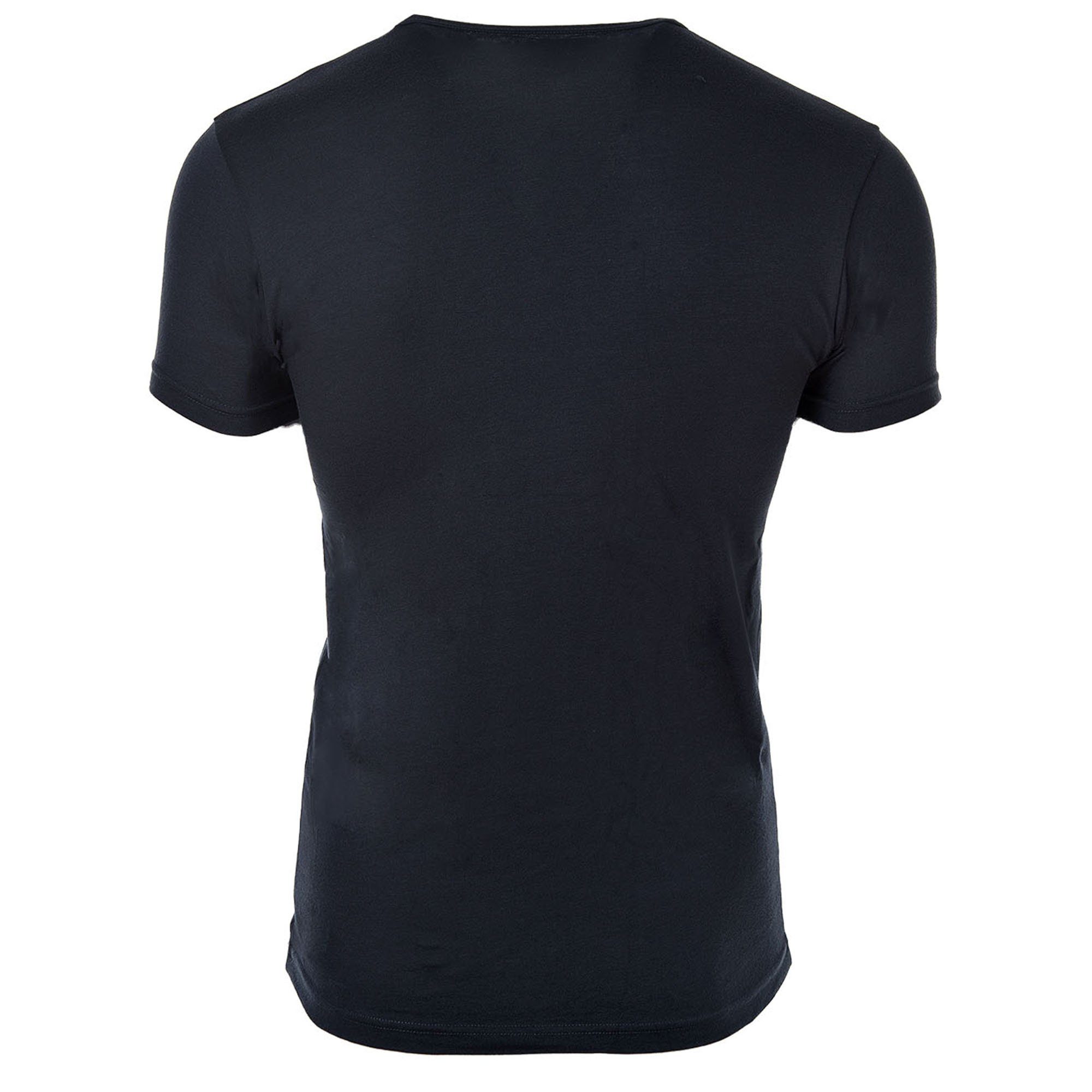 Emporio Rundhals Herren Neck, Armani Pack Marine T-Shirt Crew 2er T-Shirt -