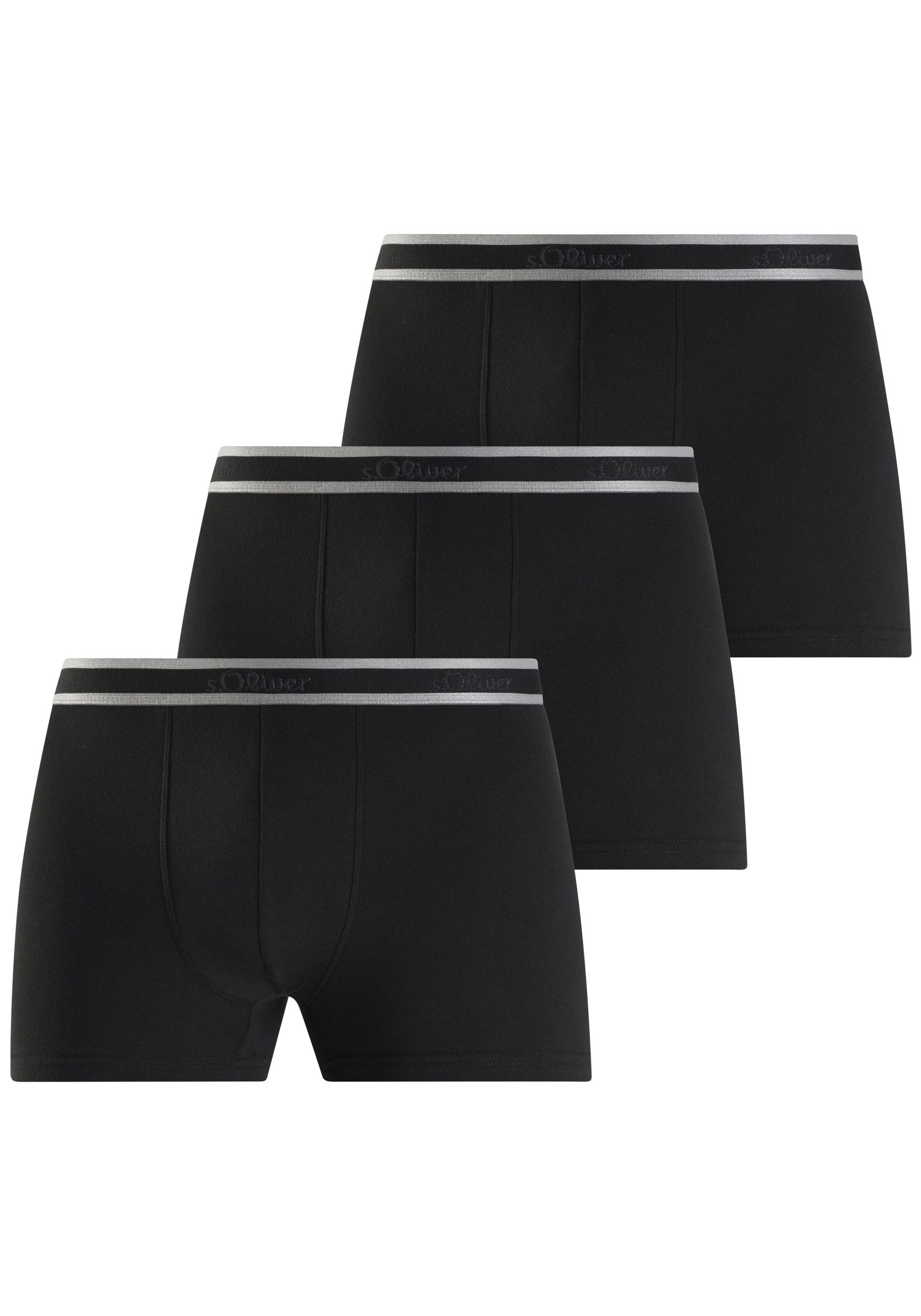 s.Oliver BLACK LABEL Boxershorts s.O Boxer Microfaser 3x