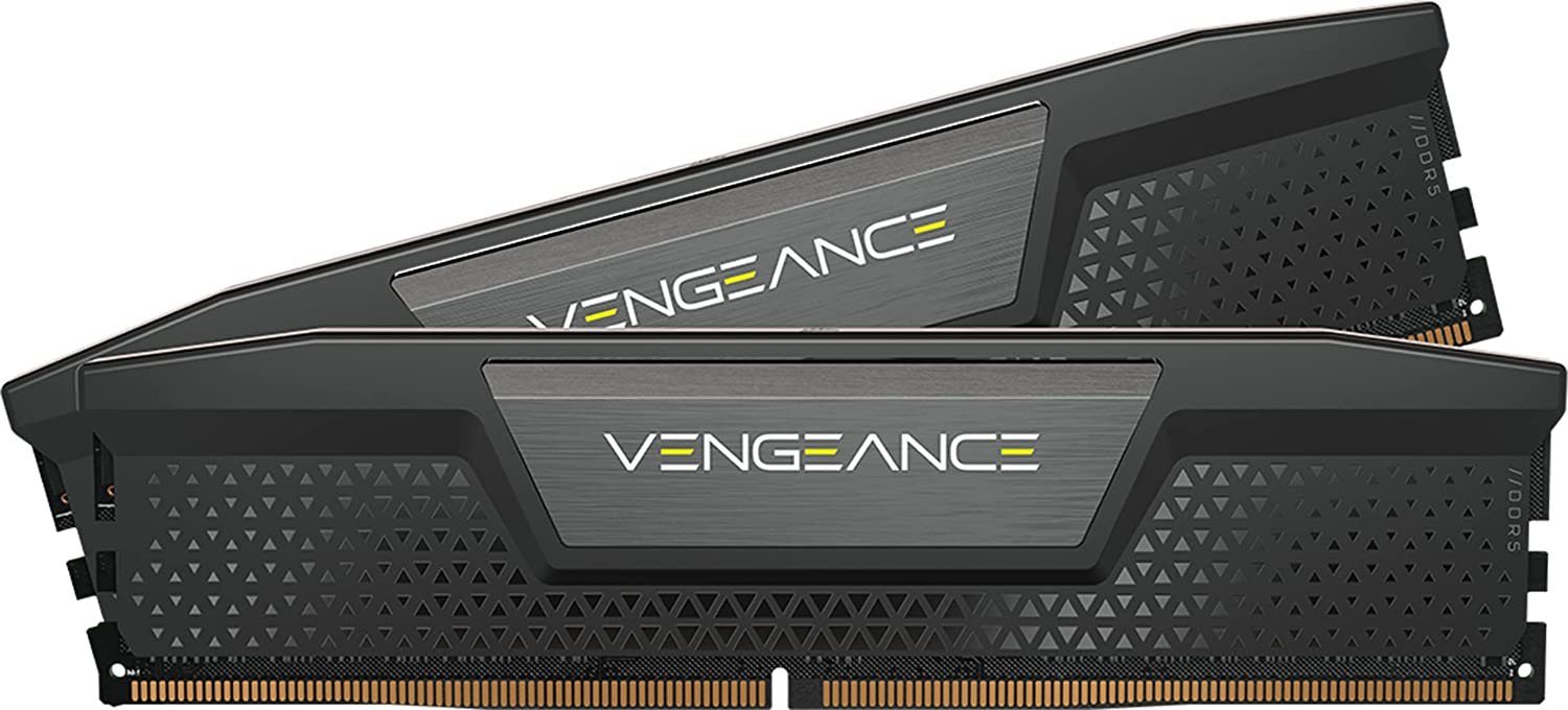 Corsair VENGEANCE RGB DDR5 5200 64GB (2x32GB) Arbeitsspeicher (Intel  Optimierter Desktop-Speicher)