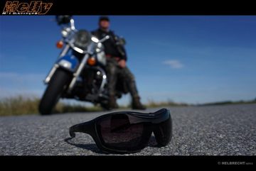 Helly - No.1 Bikereyes Motorradbrille bandit 2, inkl. 2 Paar Wechselgläser, Band und Bügel