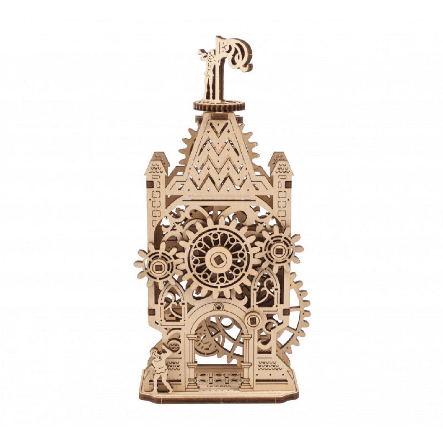 UGEARS Modellbausatz Ugears Uhrenturm Mechanisches Holzpuzzle, (44-tlg) günstig online kaufen