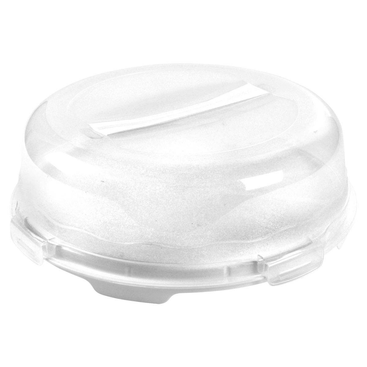 Homea Vorratsdose Kuchentransportbox, Ø 30 cm, Kunststoff, (einzeln, einzeln)