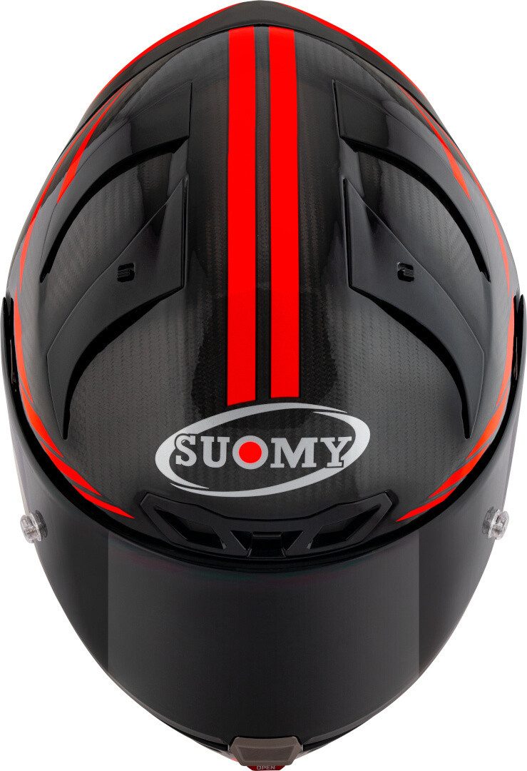 Suomy Motorradhelm S1-XR GP Carbon Hypersonic E06 Helm, Notfallsystem-Polsterung (EQRS)