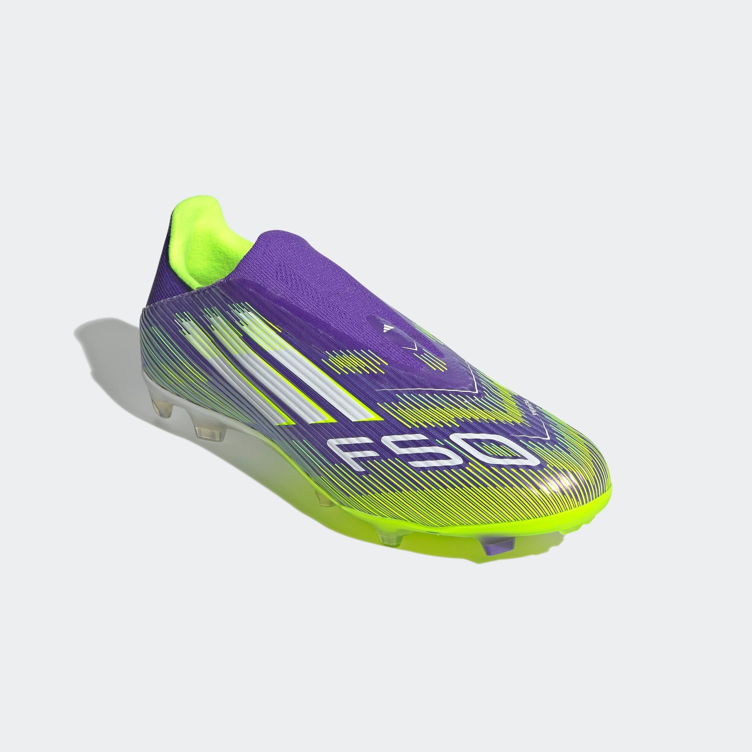 adidas Performance F50 LEAGUE LACELESS FIRM/MULTI-GROUND BOOTS Fußballschuh geeignet für Rasen- und Kunstrasenplätze